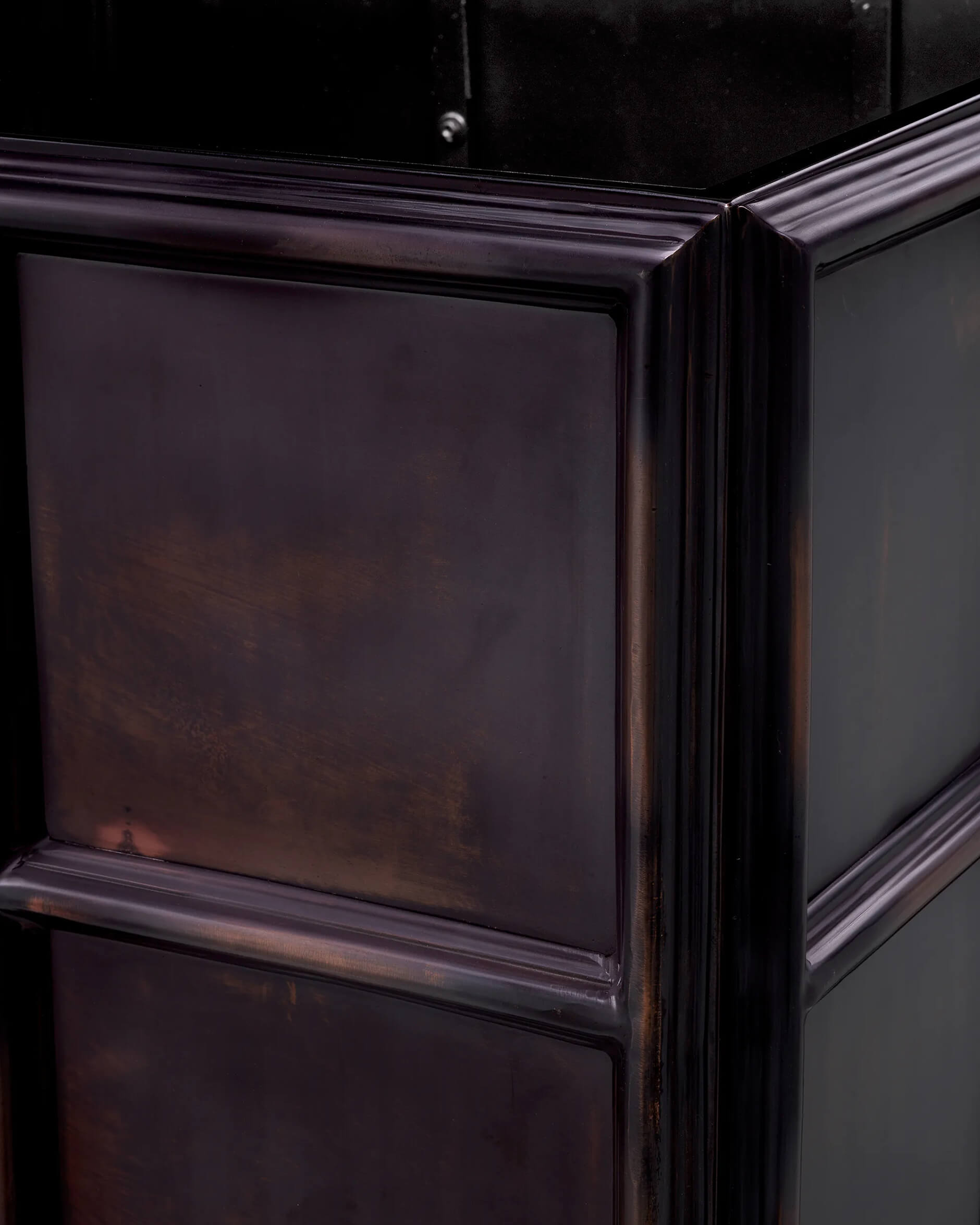 Grid planteringslåda antik brons