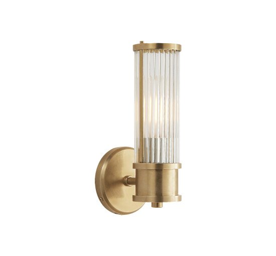 null - Allen Single Sconce Natural Brass