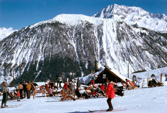 Skiing At Courchevel