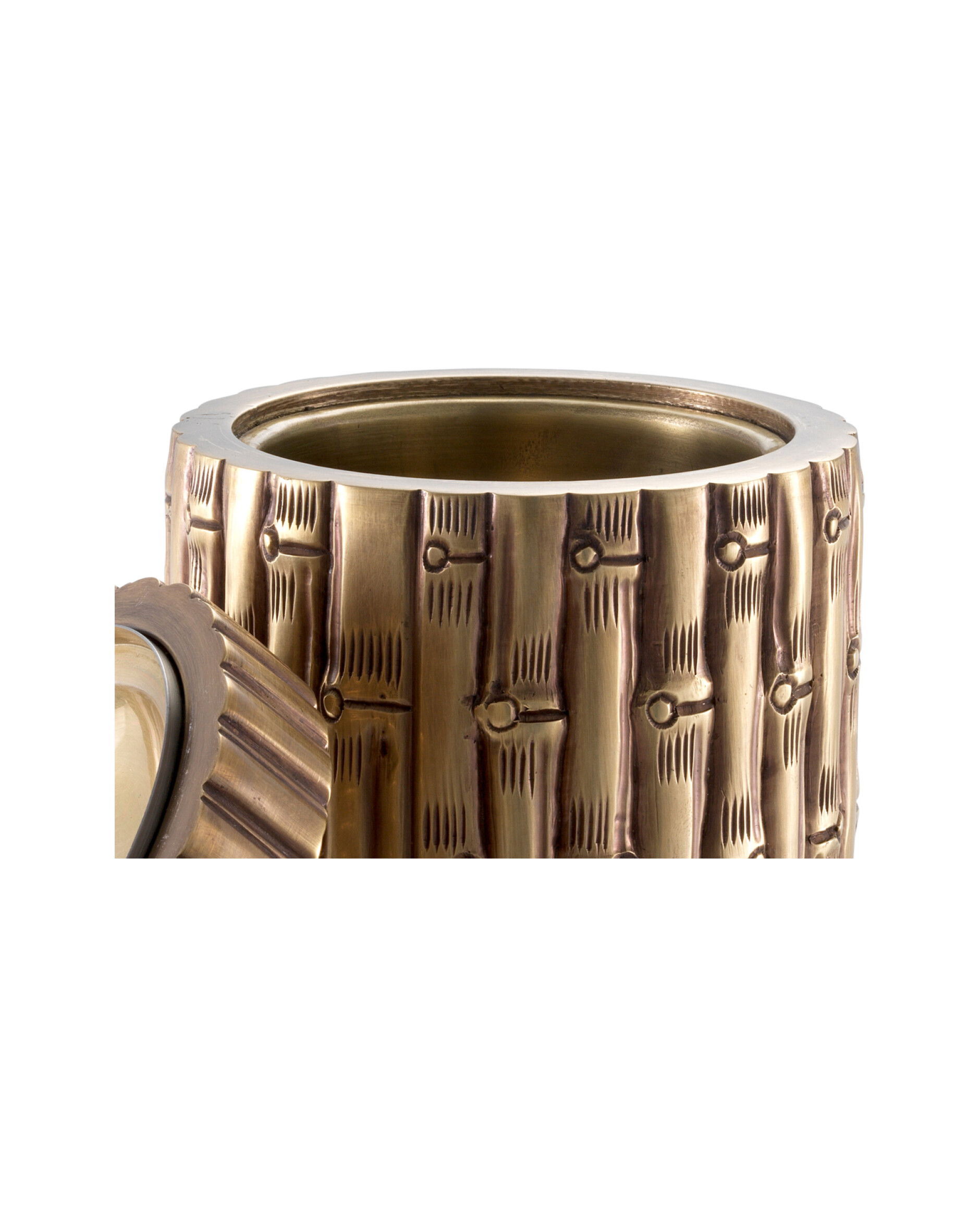 Box Bamboo brass