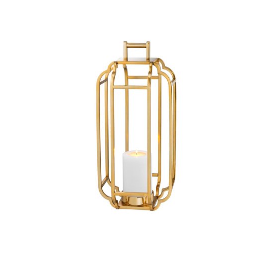 Gold - Palisades Lantern Brass