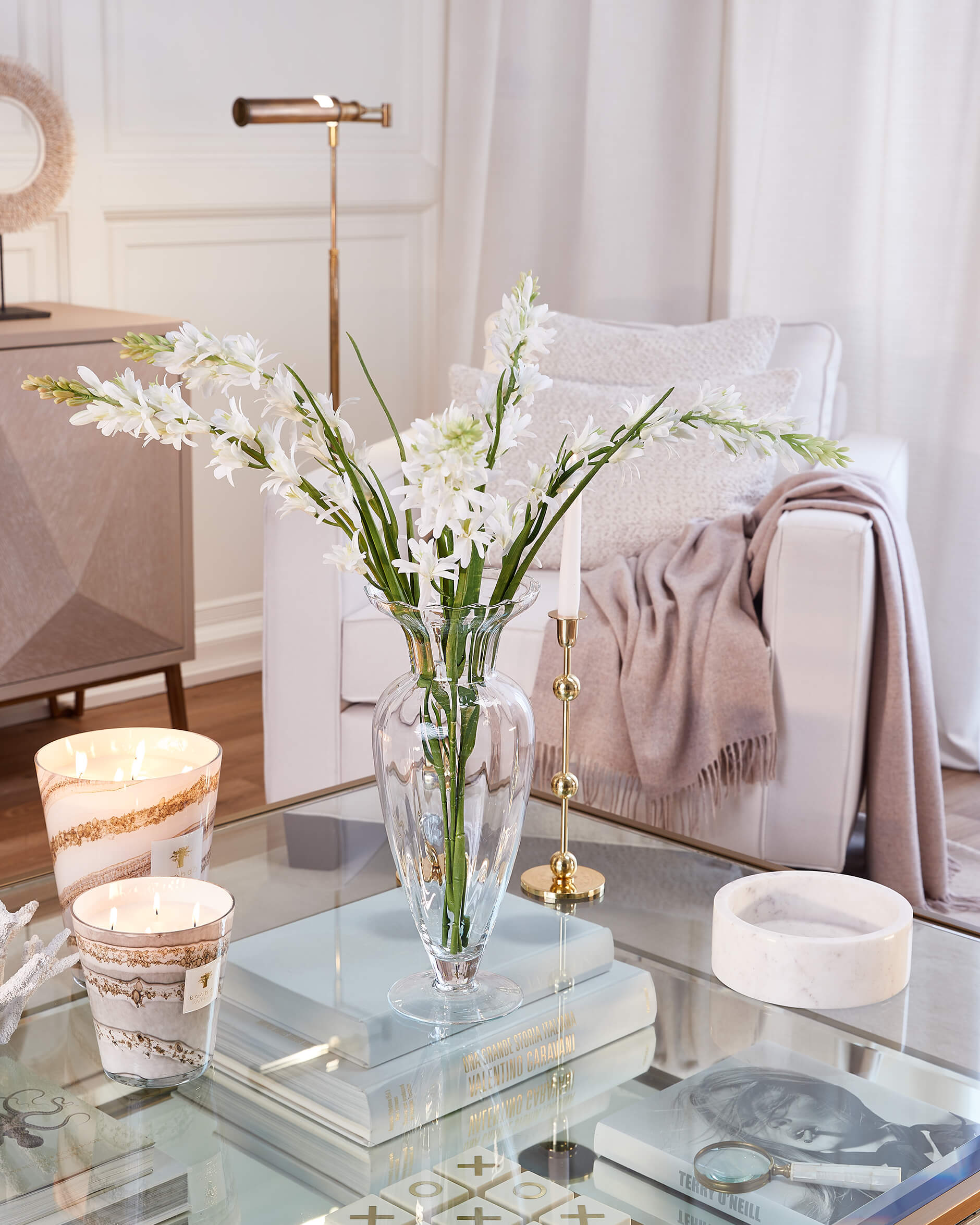 Tuberosa snittblomma vit