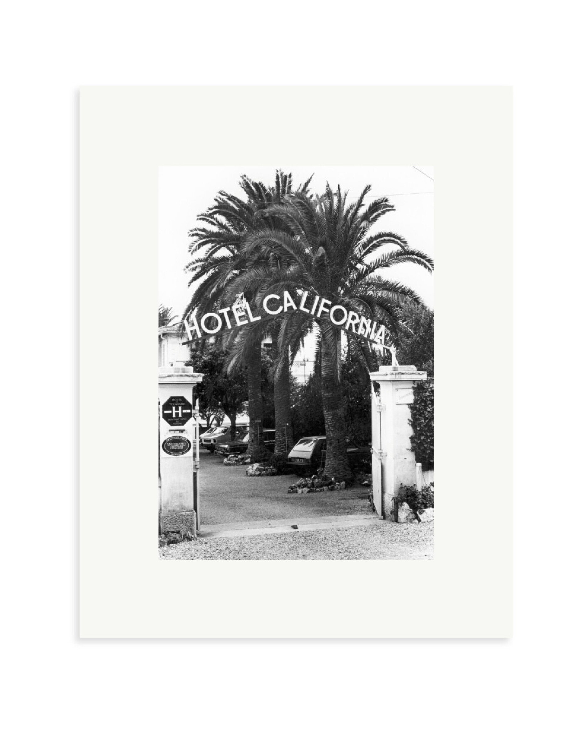 Hotel California Print Only / Small