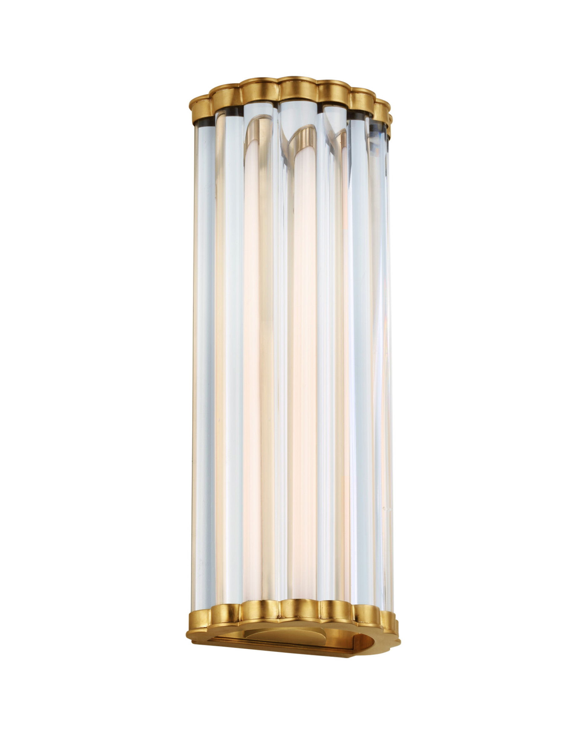 Kean 14" vägglampa antik mässing