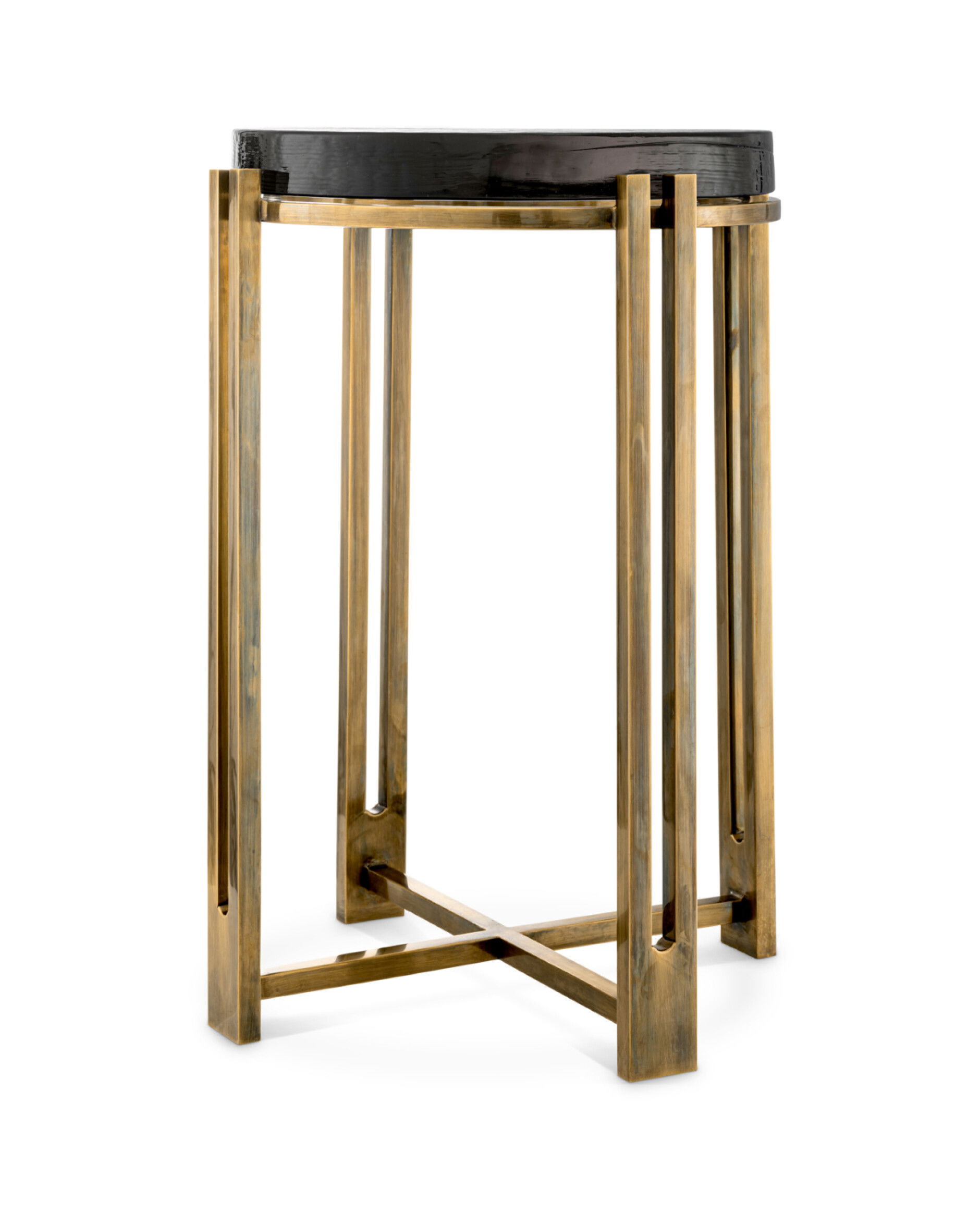 Claremont sidobord antik mässing