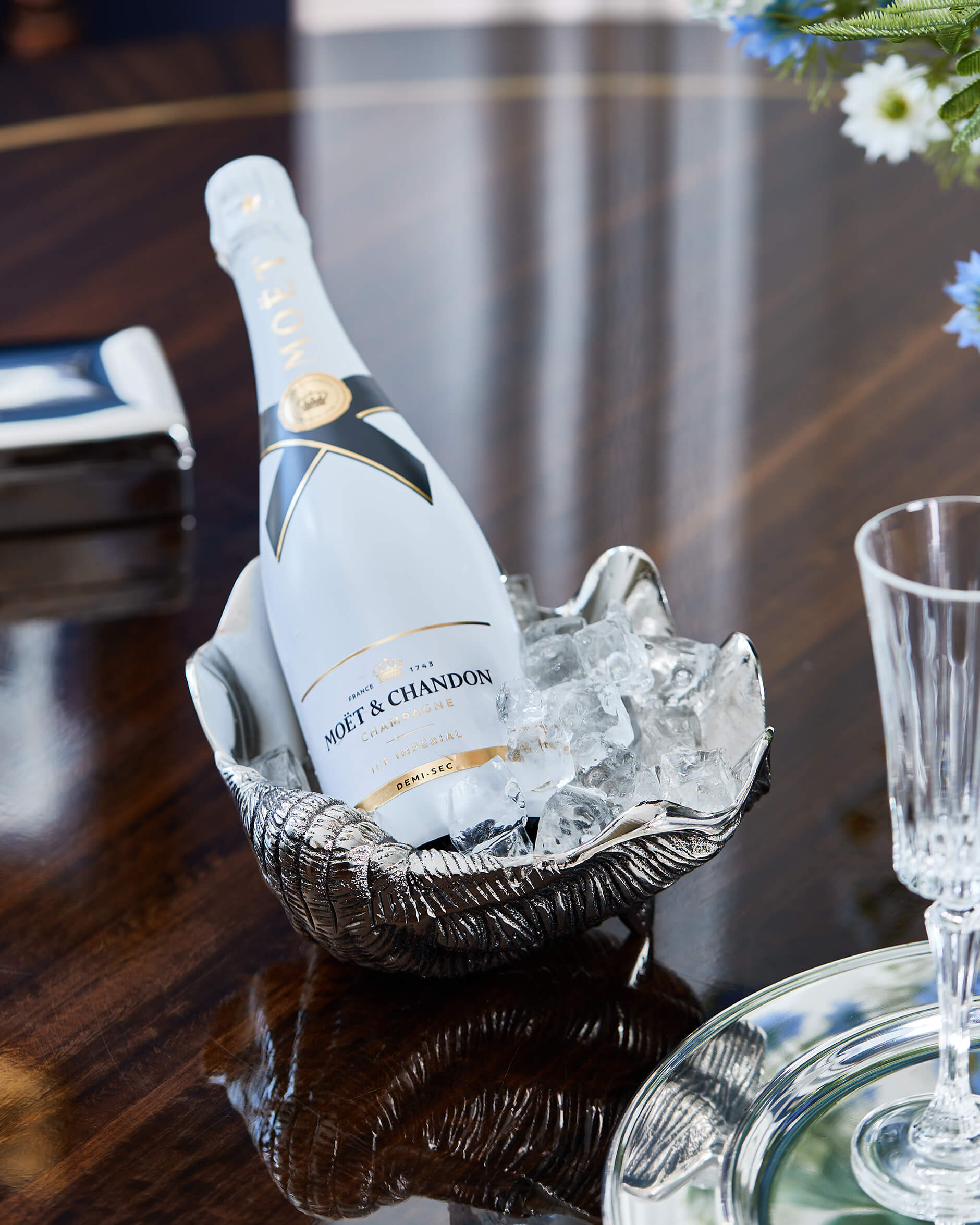 Rumont snäckfat silver