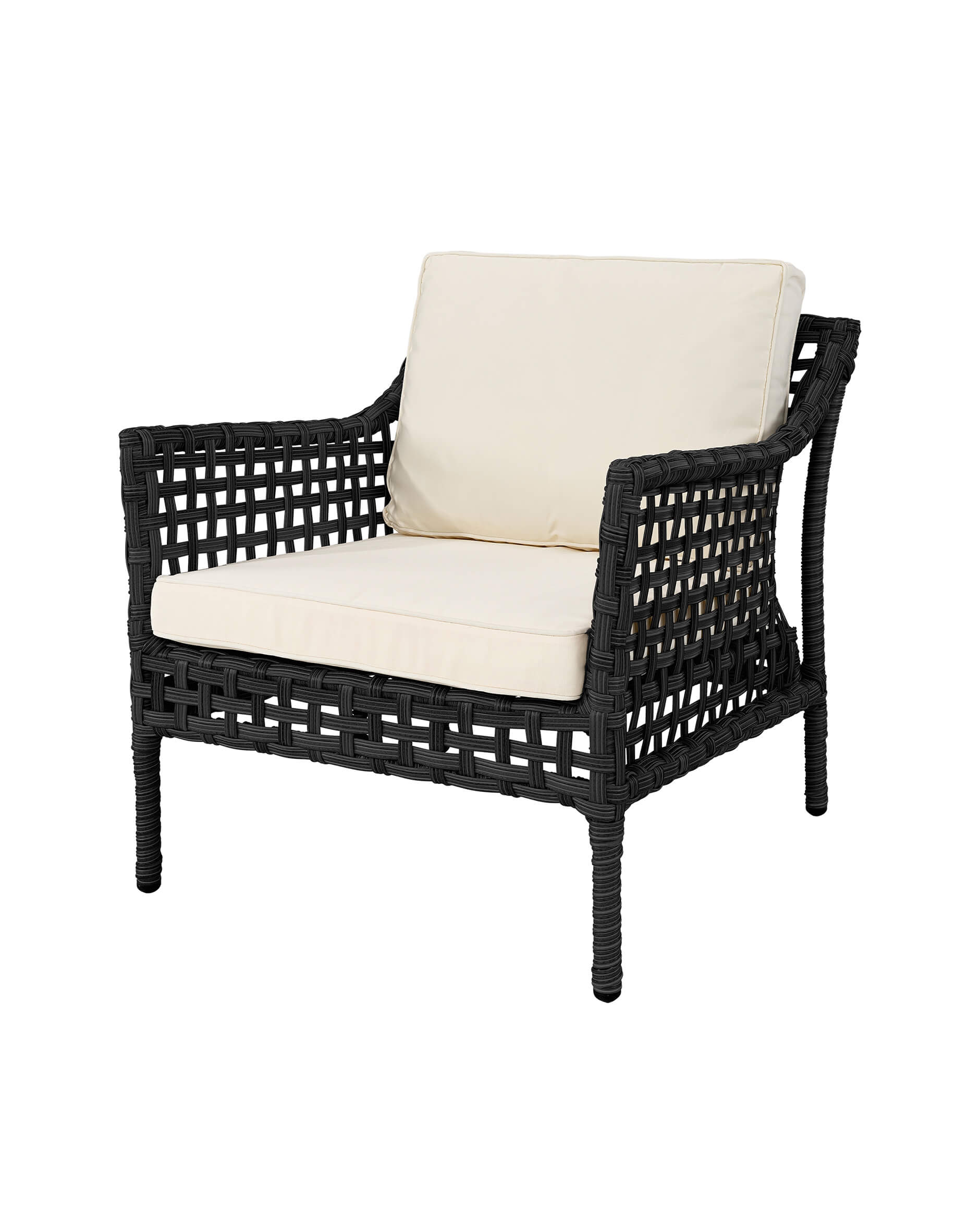Santa Monica Armchair Black