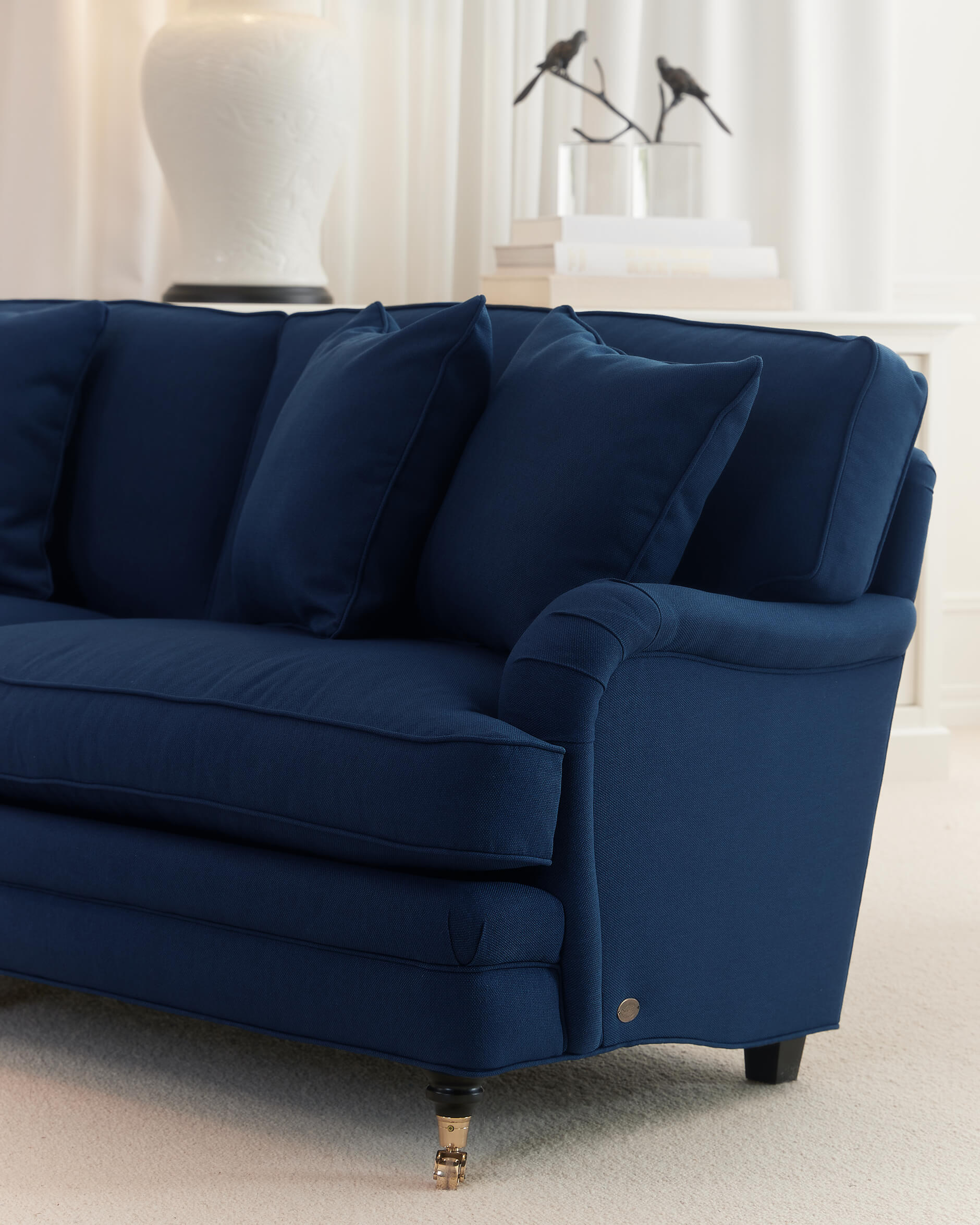 Howard Heritage Sofa 3-seater Indigo