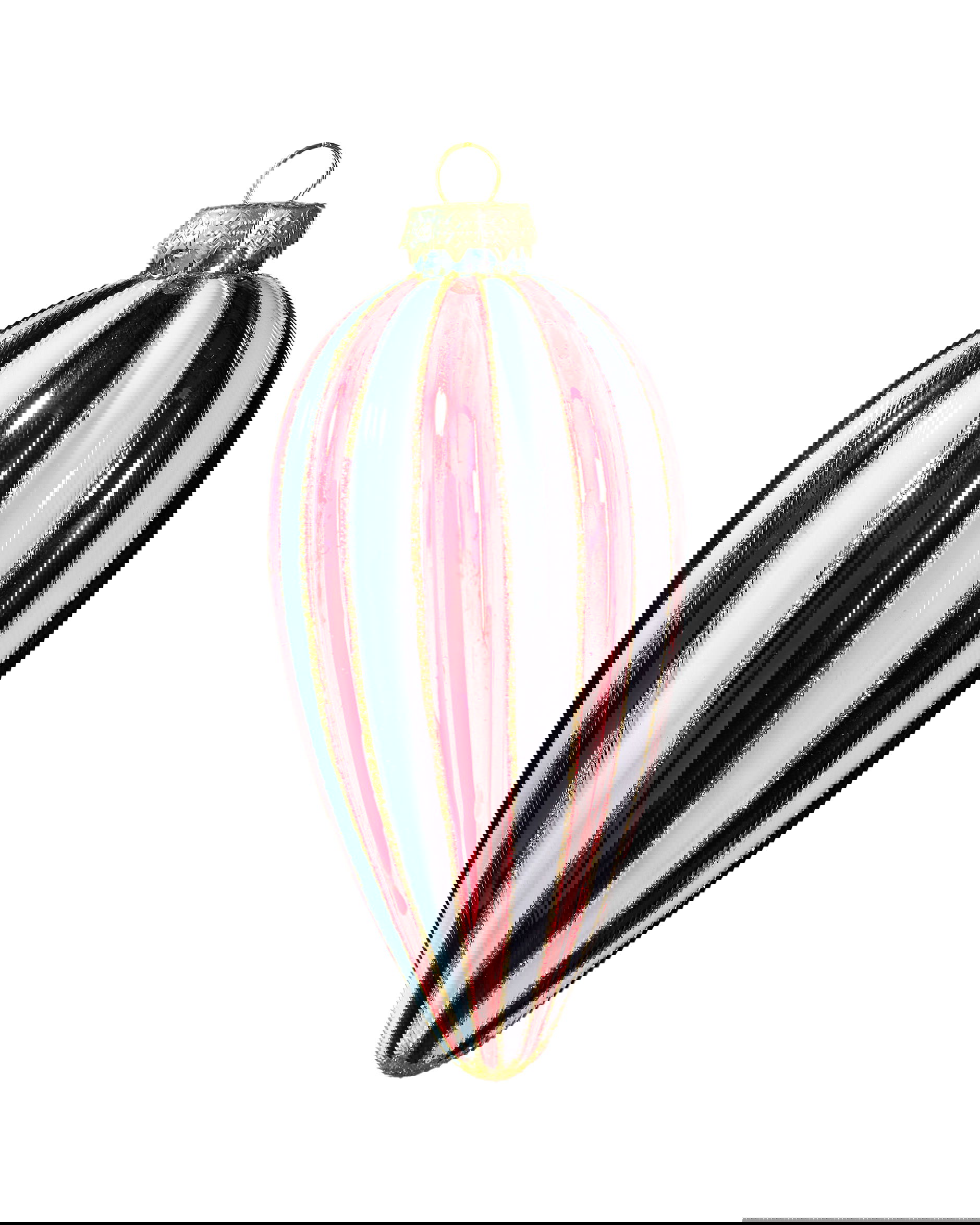 Luca julekule rød/hvit