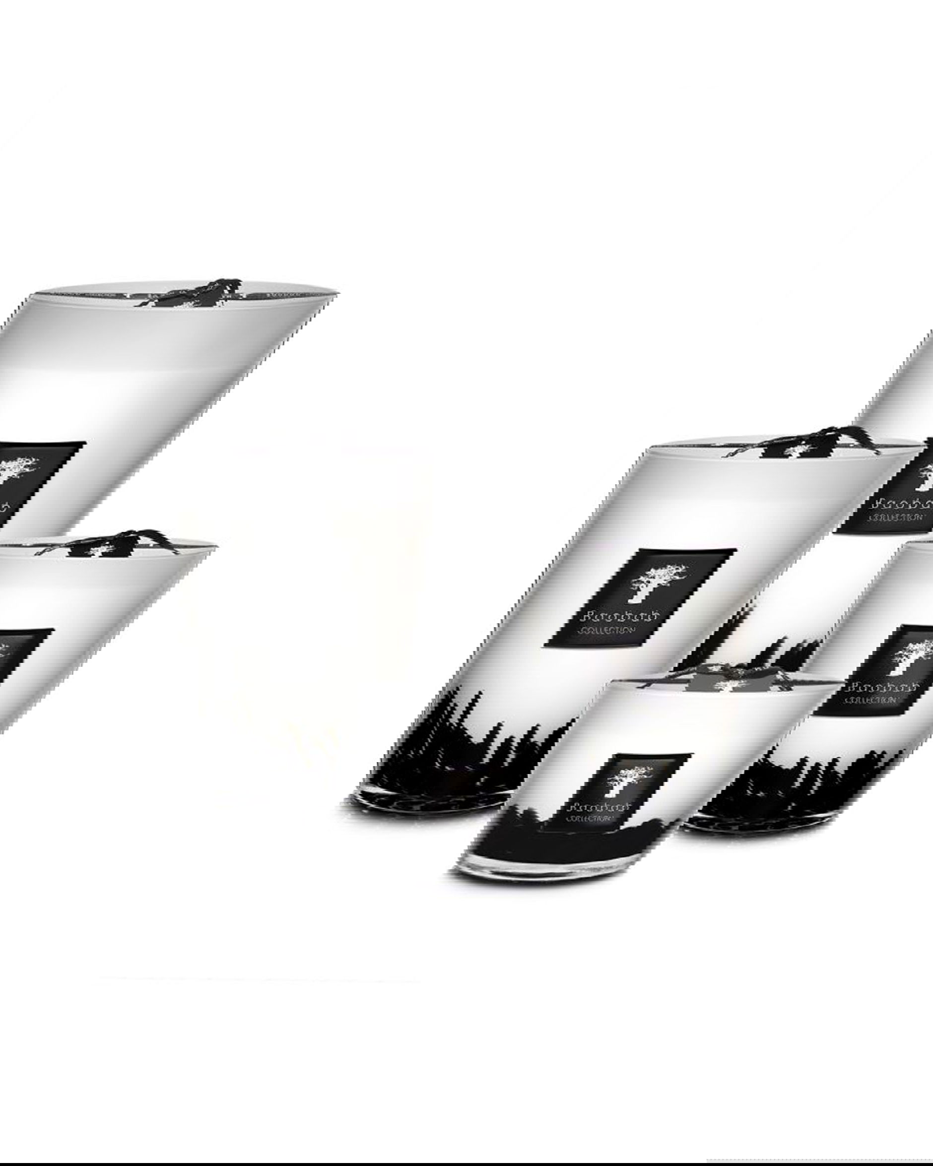 Feathers scented candle