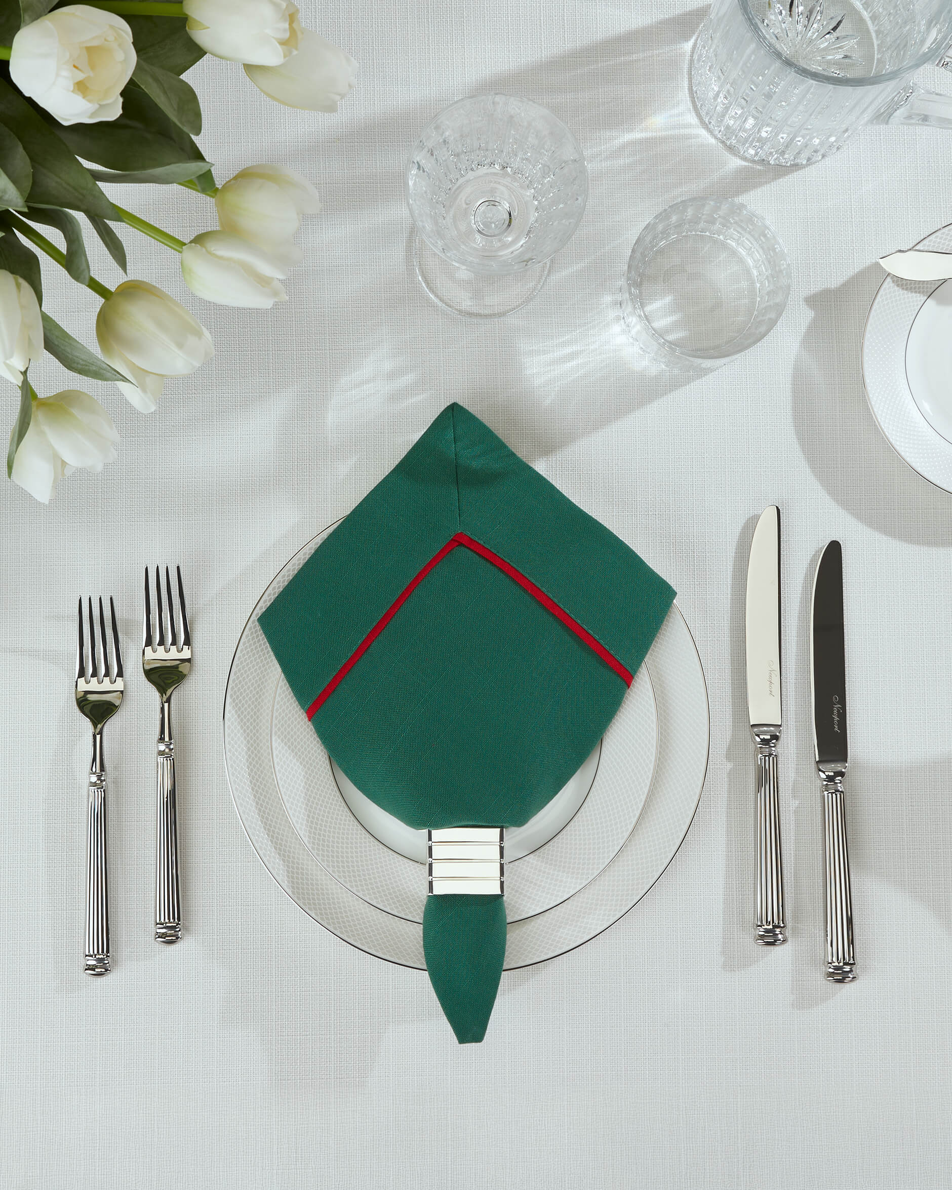 Castleford servett grön