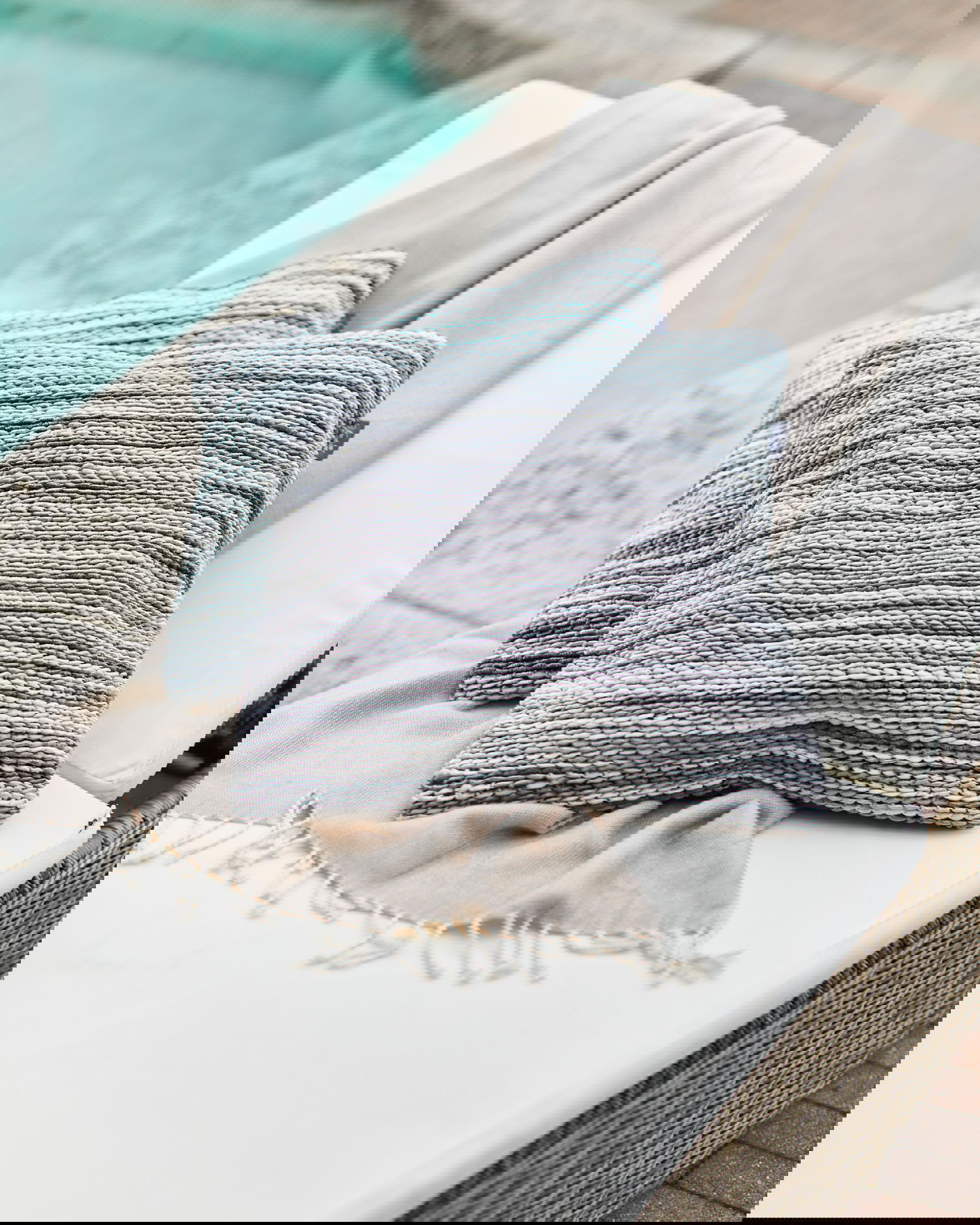 Balona kuddfodral grå