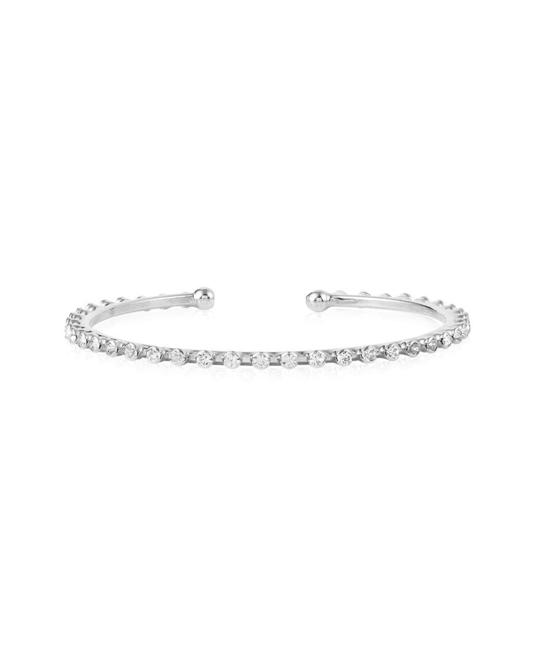 Miro Bangle bracelet crystal rhodium