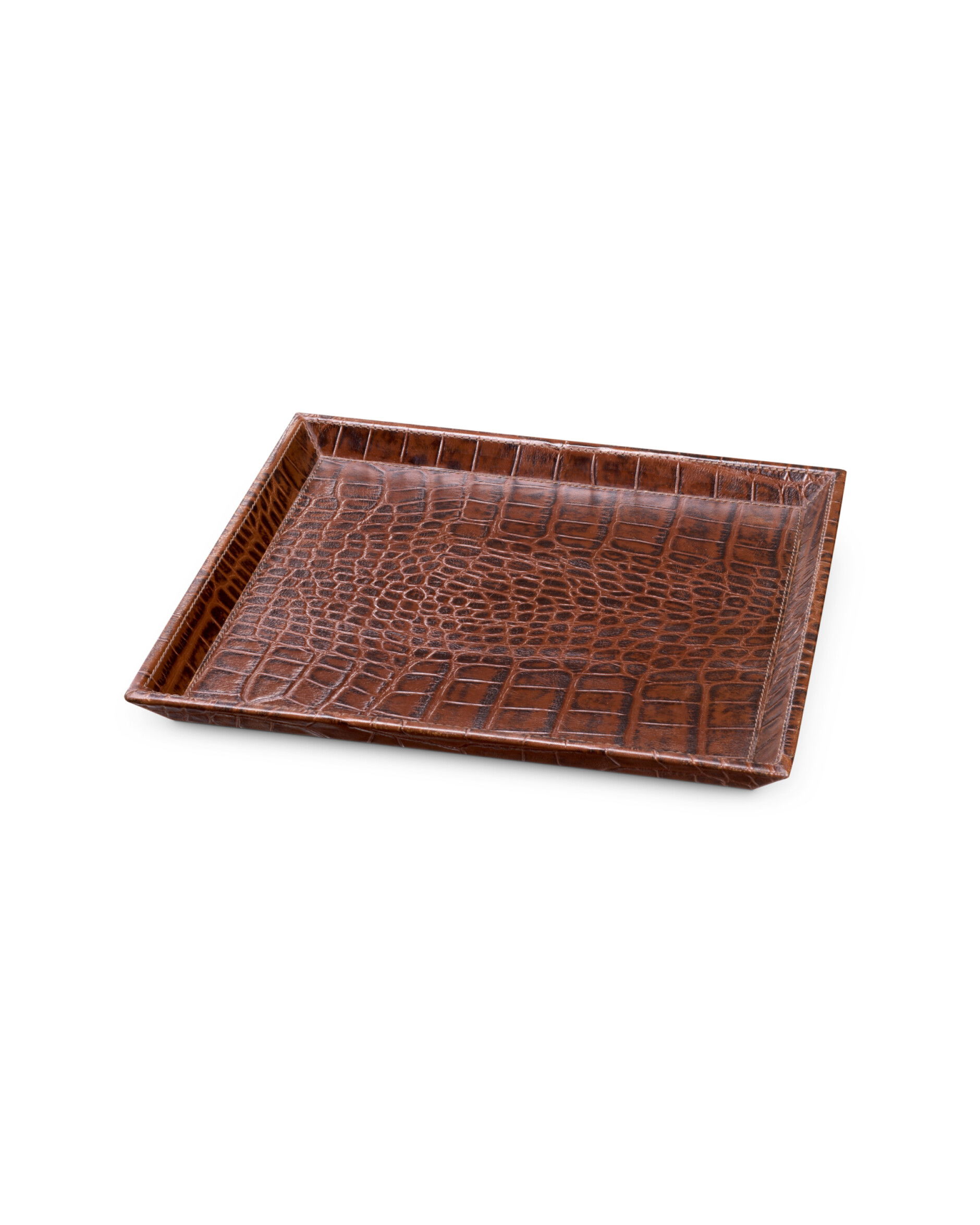 Scaleo skrivbordsbricka brun 2-set