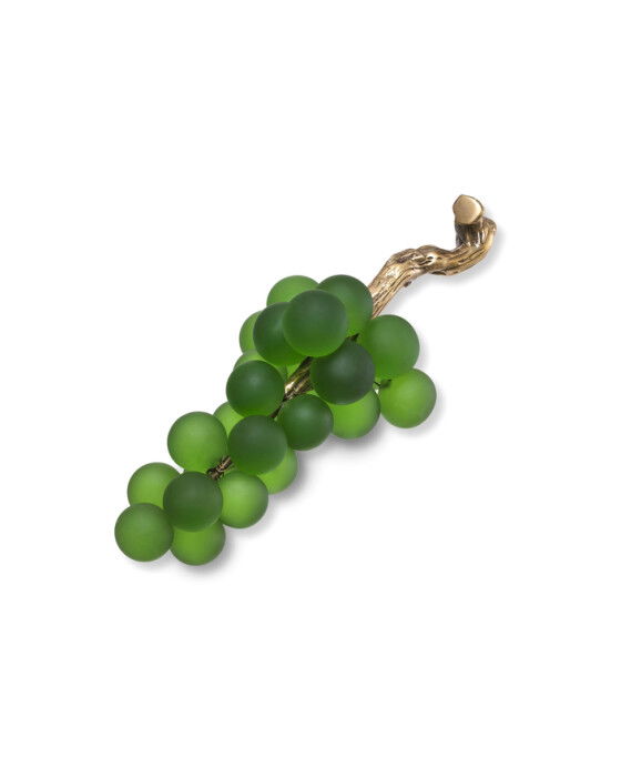 French Grapes dekorasjon grønn