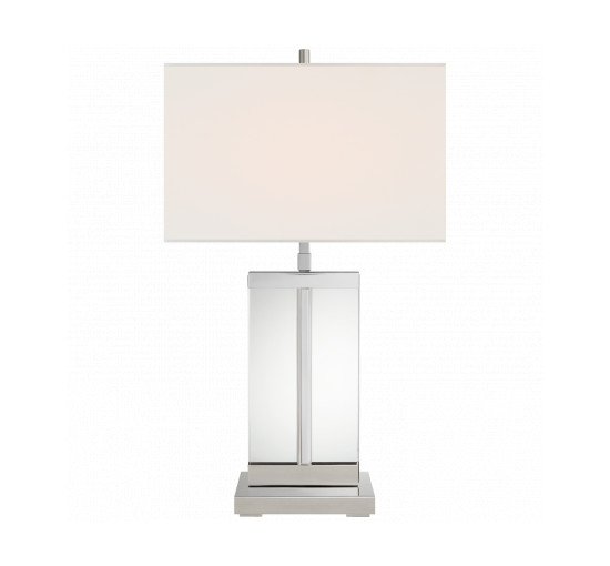 Polished Nickel - Porto Table Lamp Bronze and Antique Brass Medium