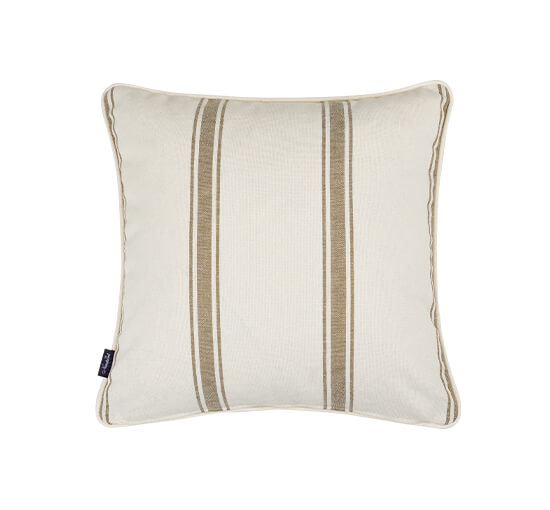 Beige - Shannon Cushion Cover Beige/White