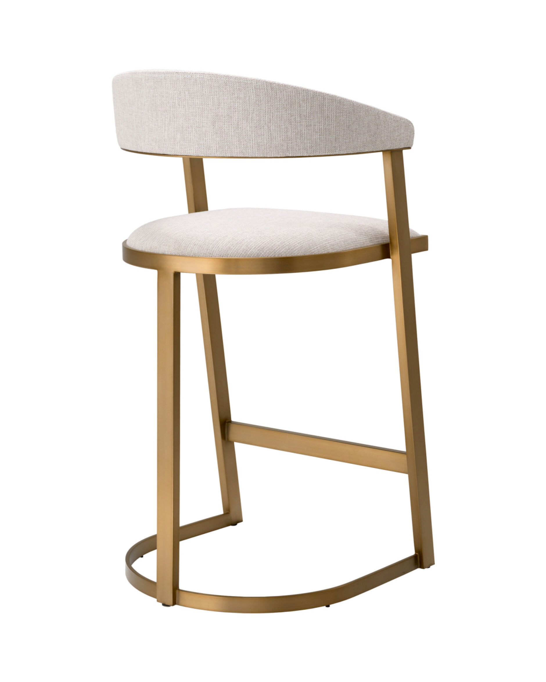 Dexter Bar Stool Brushed Brass