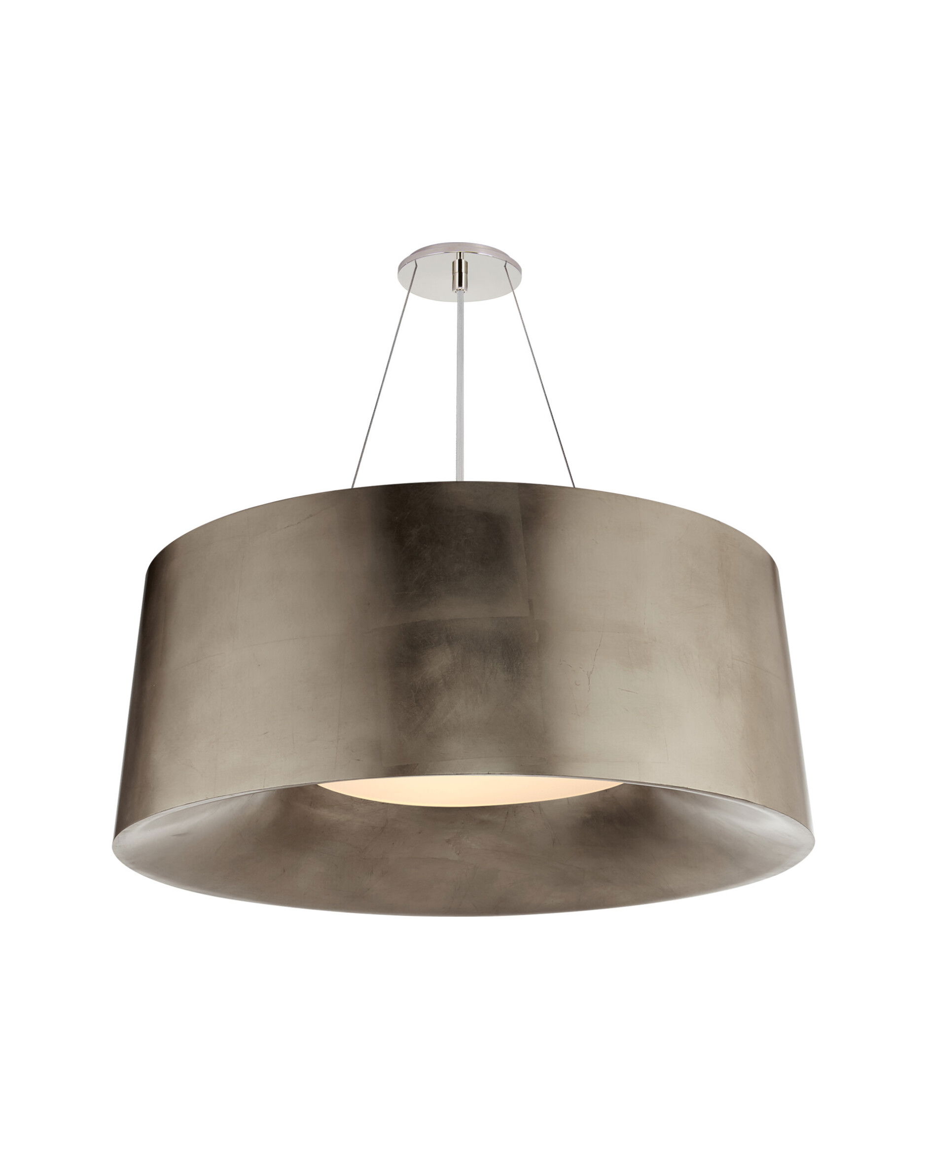 Halo taklampa silver M