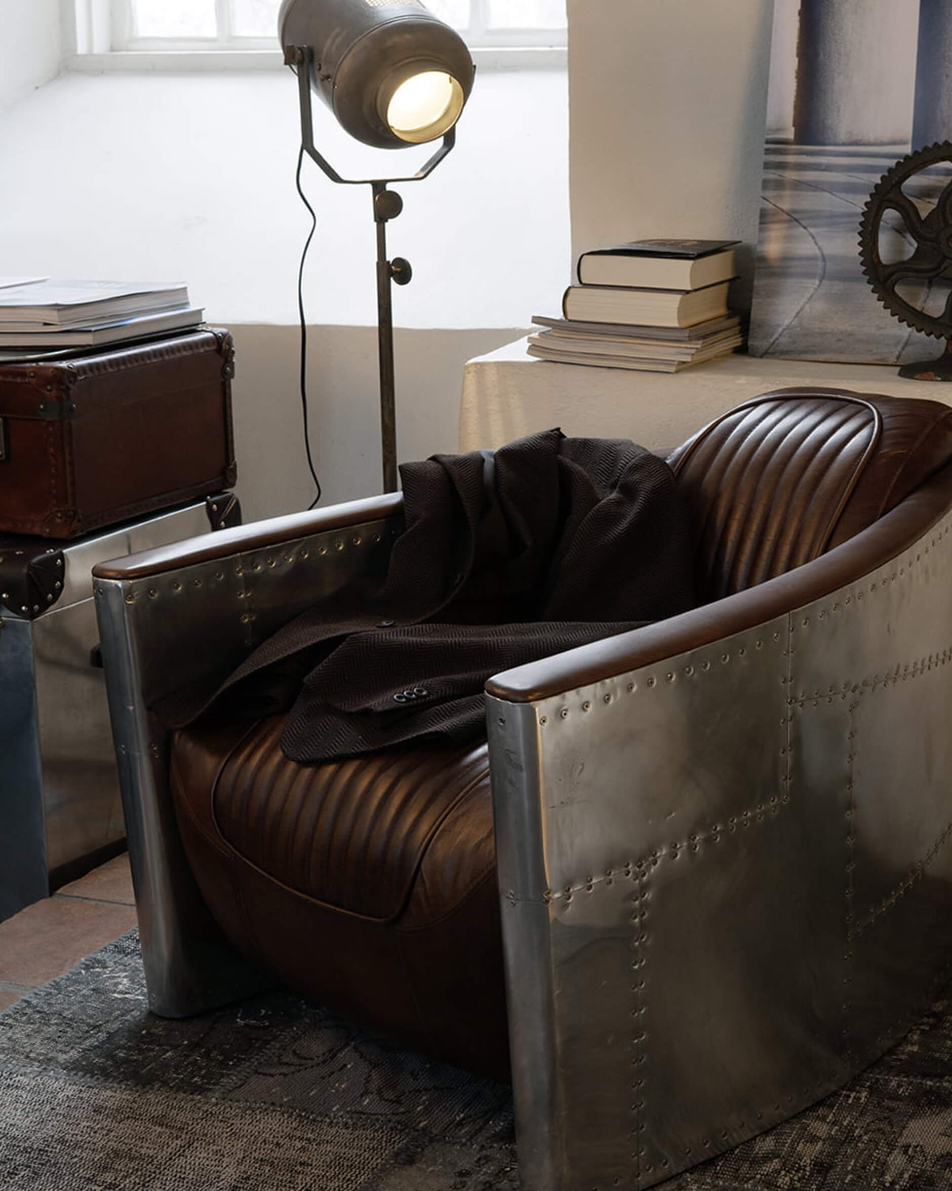 Tomcat Aviator Sessel Whisky