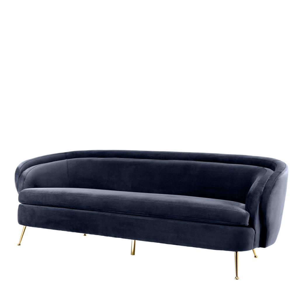 Sofa Orion Savona Midnight Blue Velvet