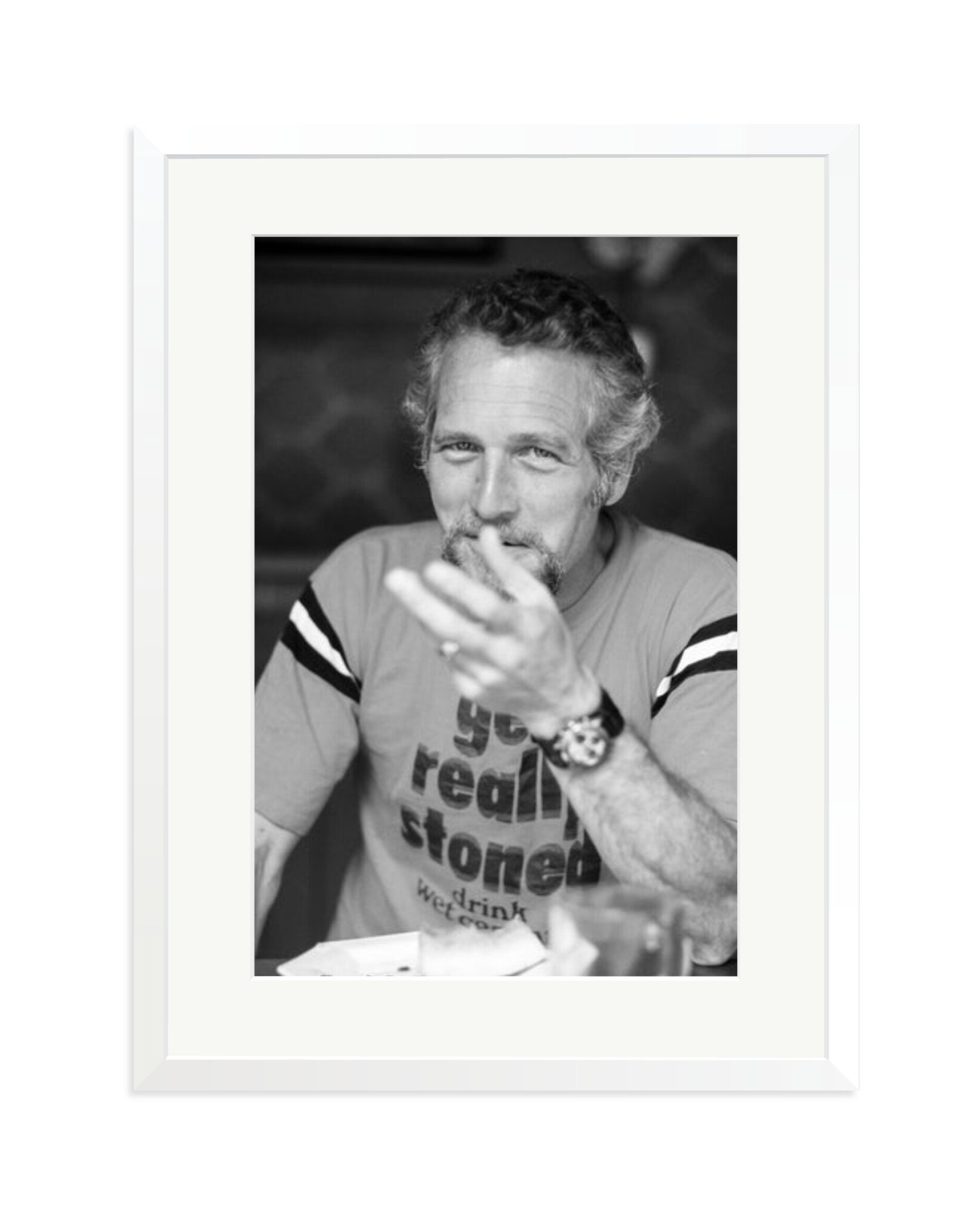 Paul Newman, 1981 White / XL