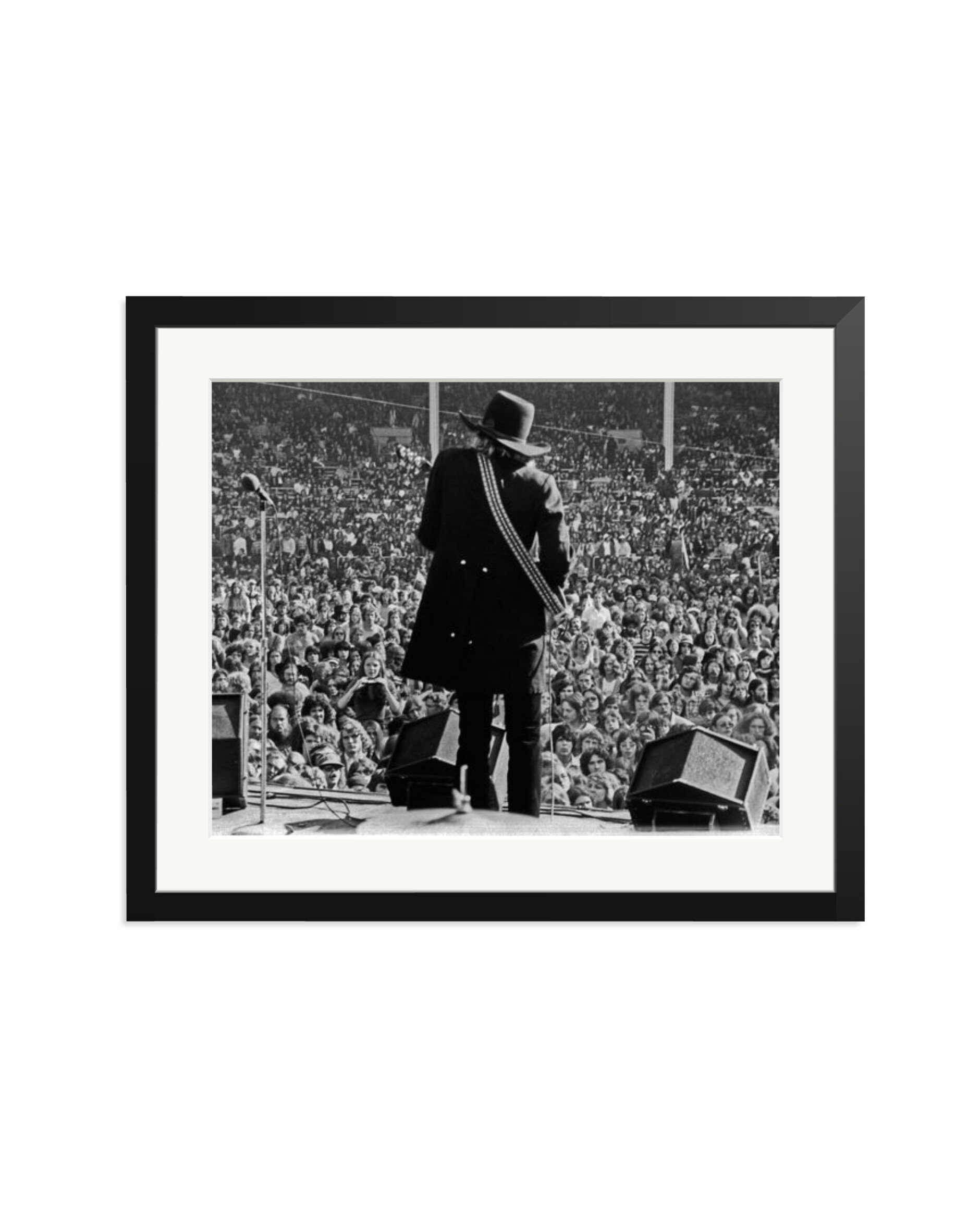 Joe Walsh at Cleveland Stadium Black / Large