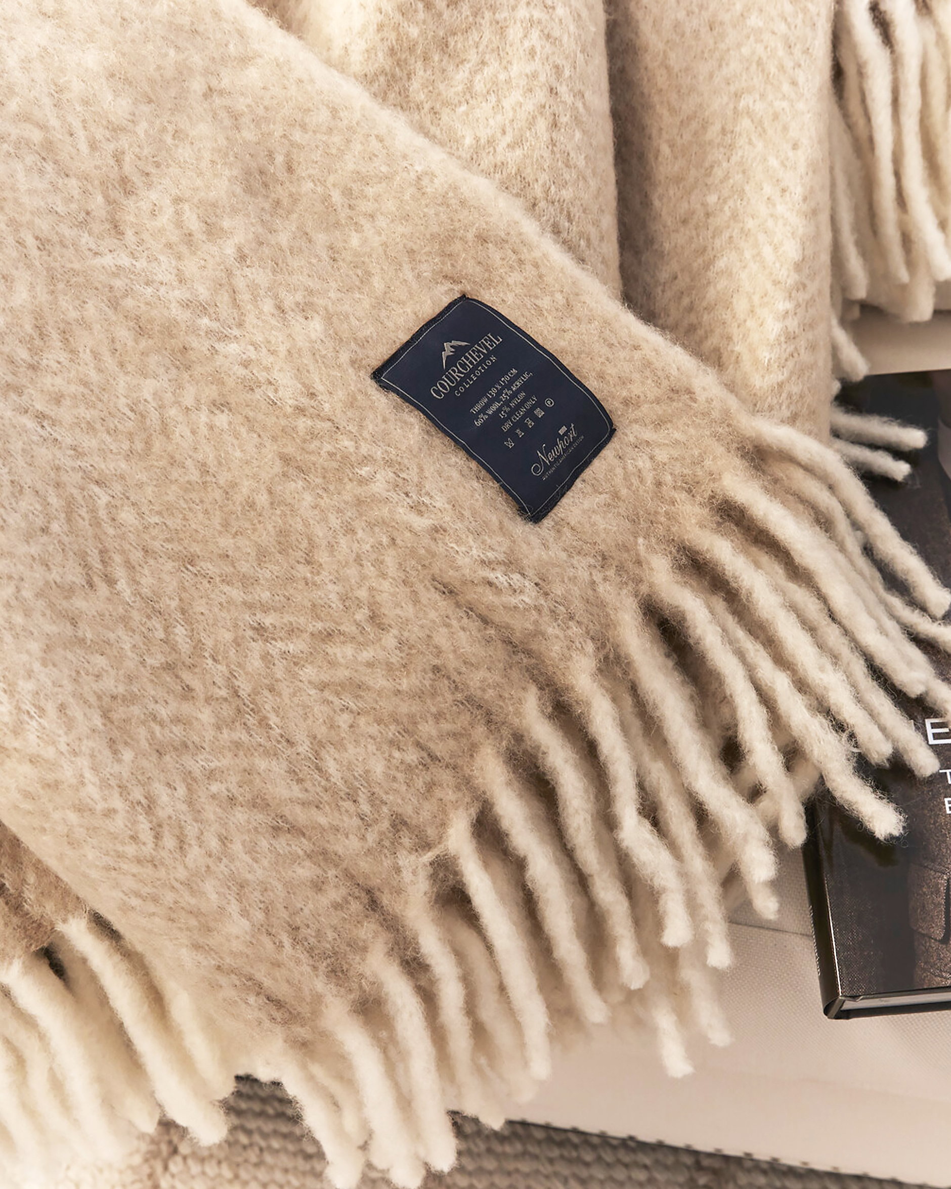 Savoie Herringbone Plaid Sand