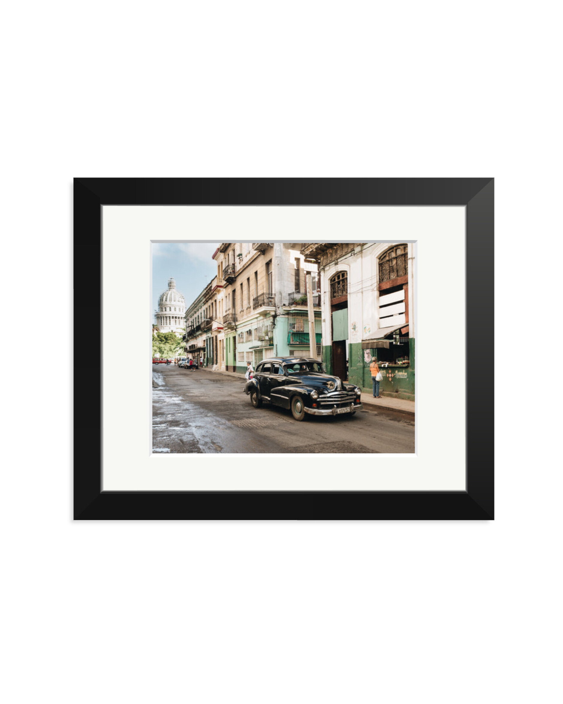 Black Car in Cuba Black / Small