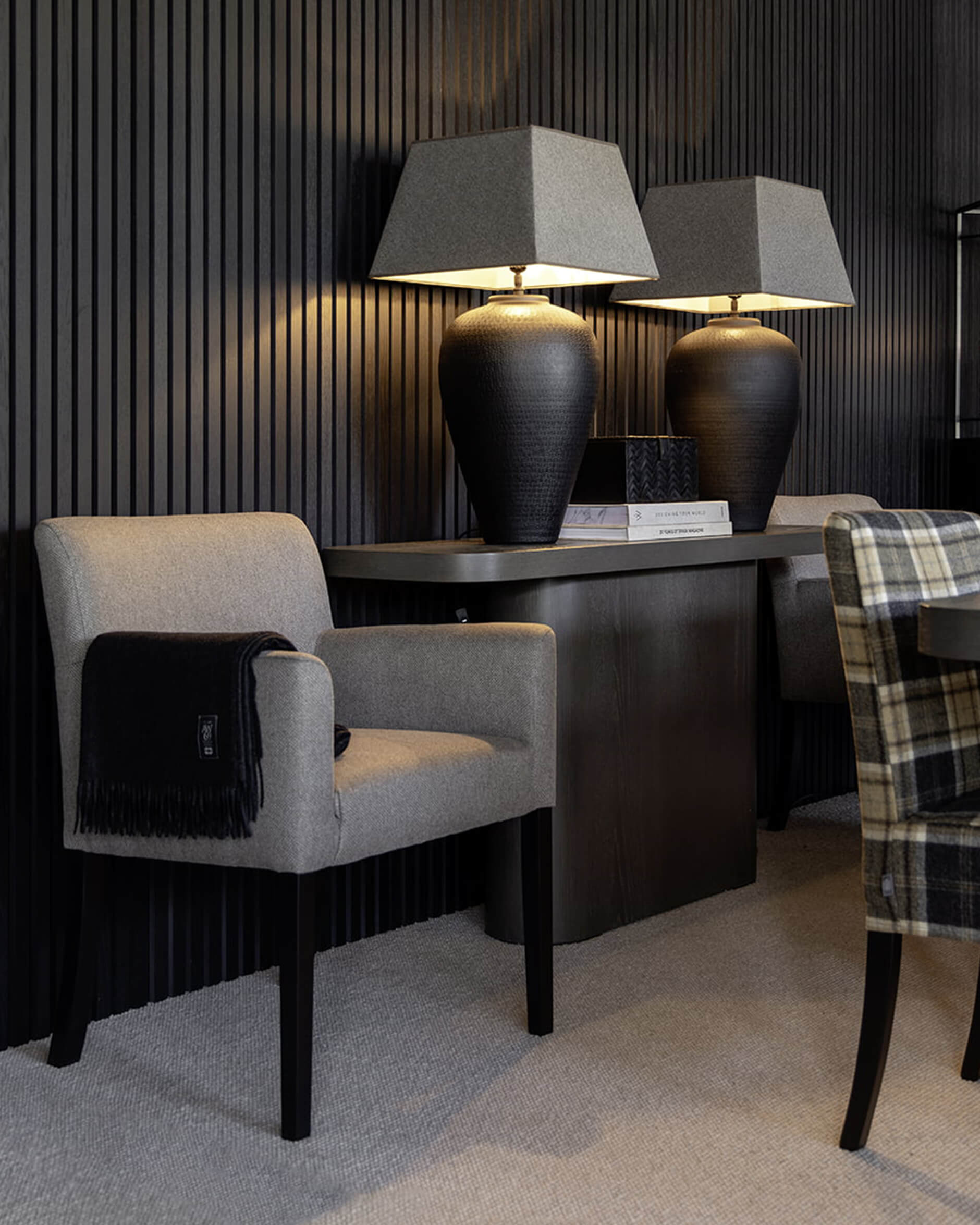 Cloud konsolbord mörkgrå