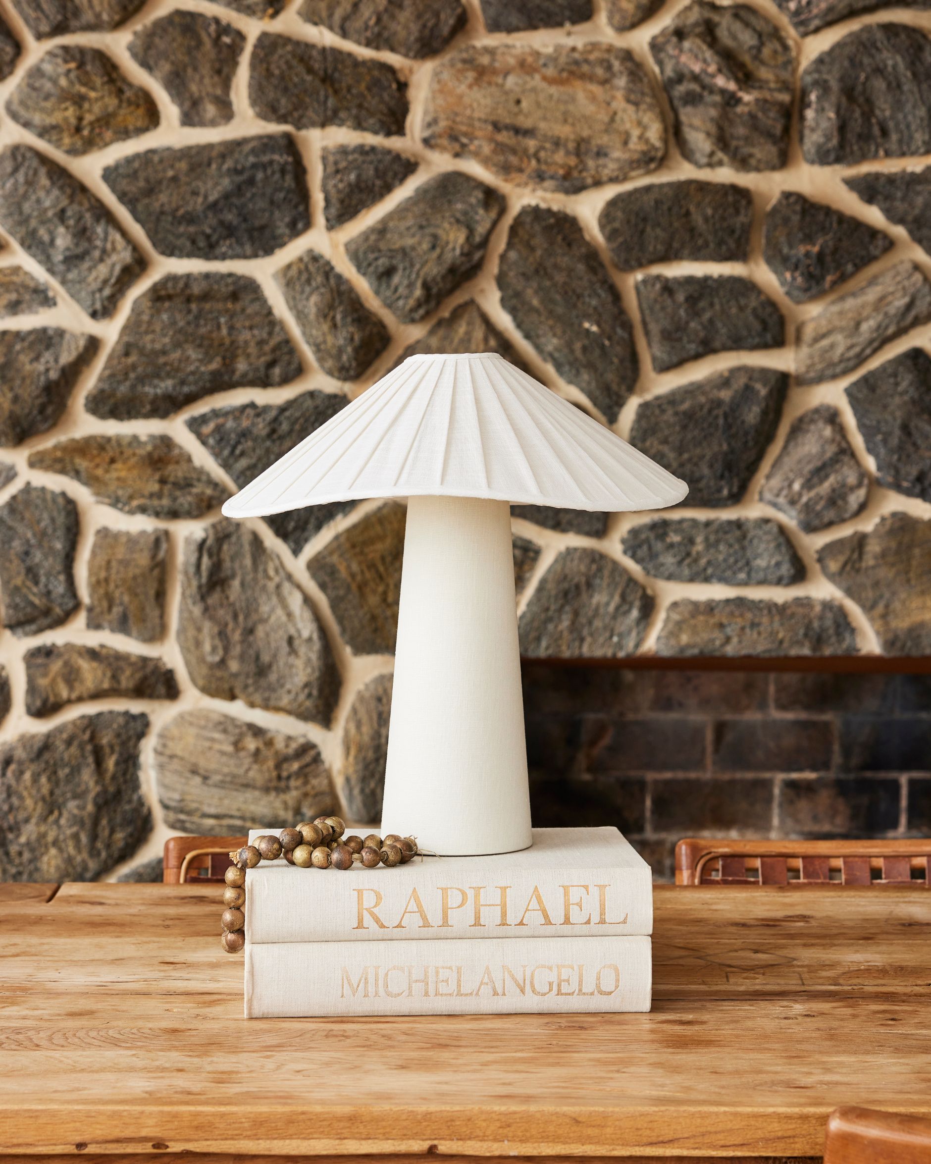 Chanterelle natural table lamp
