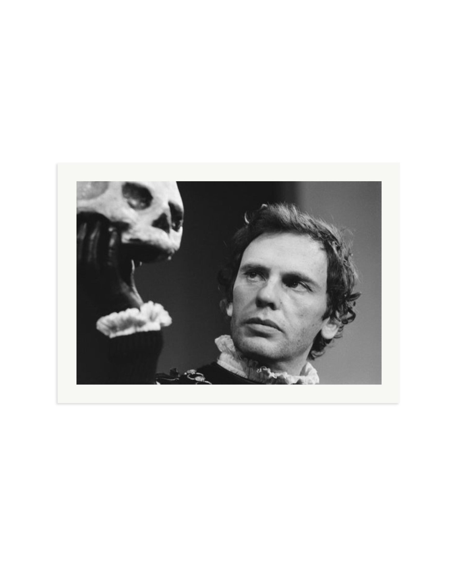 Trintignant Plays Hamlet Print Only / XXL