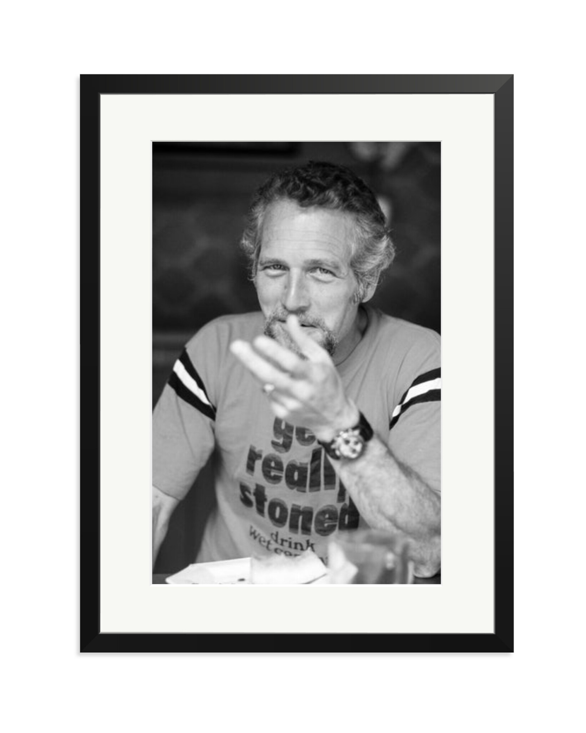 Paul Newman, 1981 Black / XL