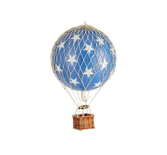 Blue Stars - Travels Light luftballong regnbåge/pastell
