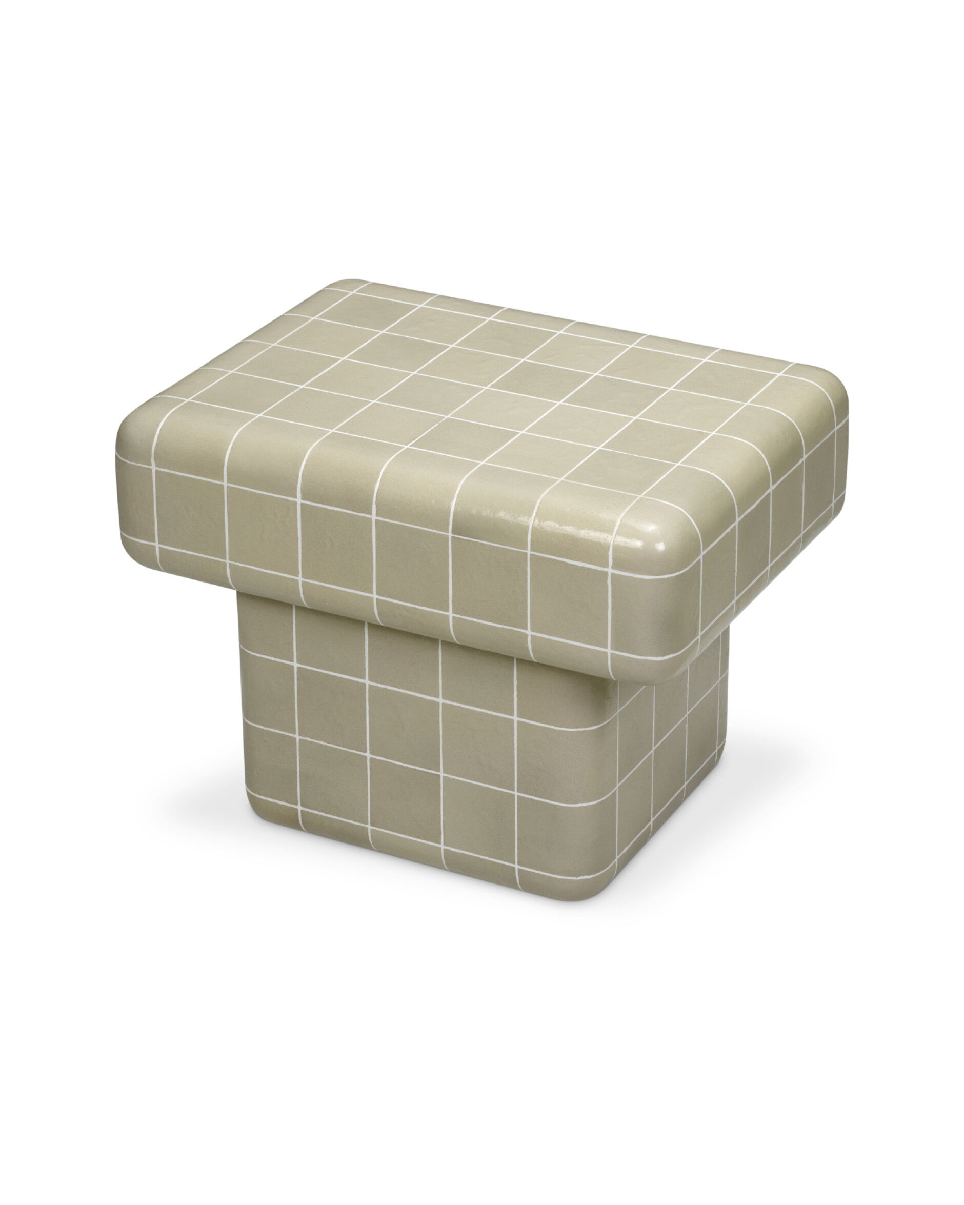 Mateo Side Table Light Grey