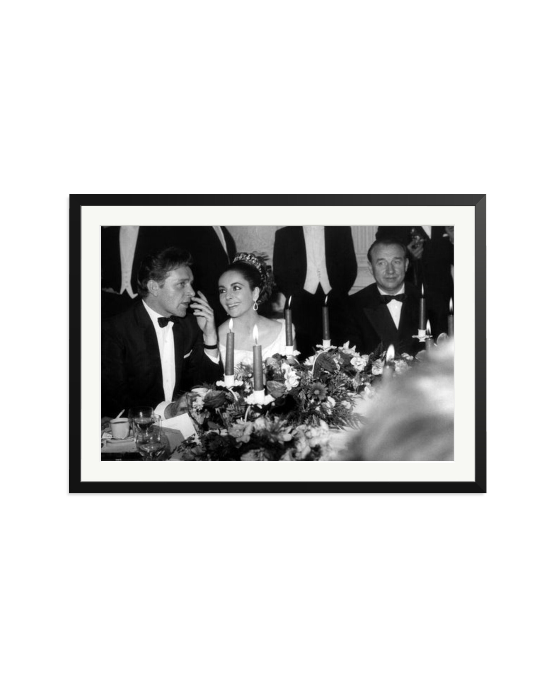 Taylor And Burton at Dinner Black / XXL