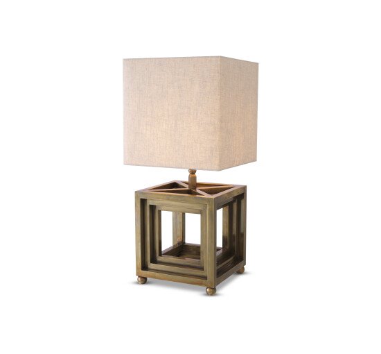 Vintage Brass - Bellagio Table Lamp Vintage Brass