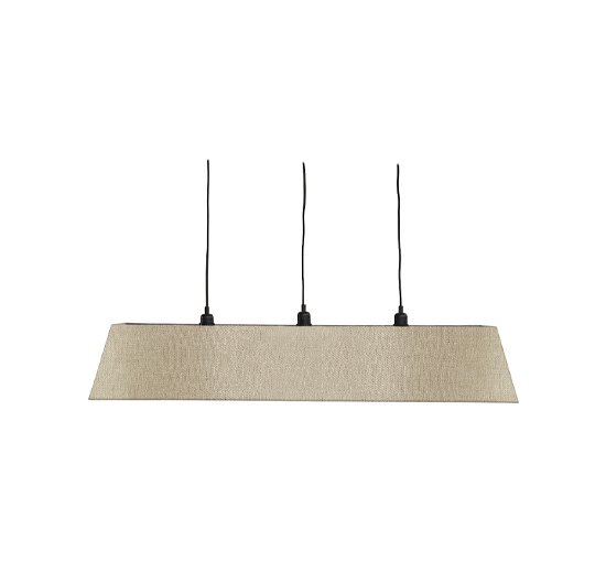Canyon Ceiling Lamp Linen