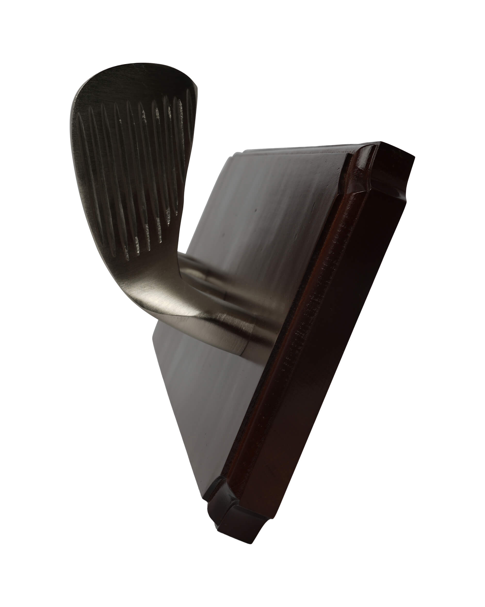 Golf Club Coat Rack Brown