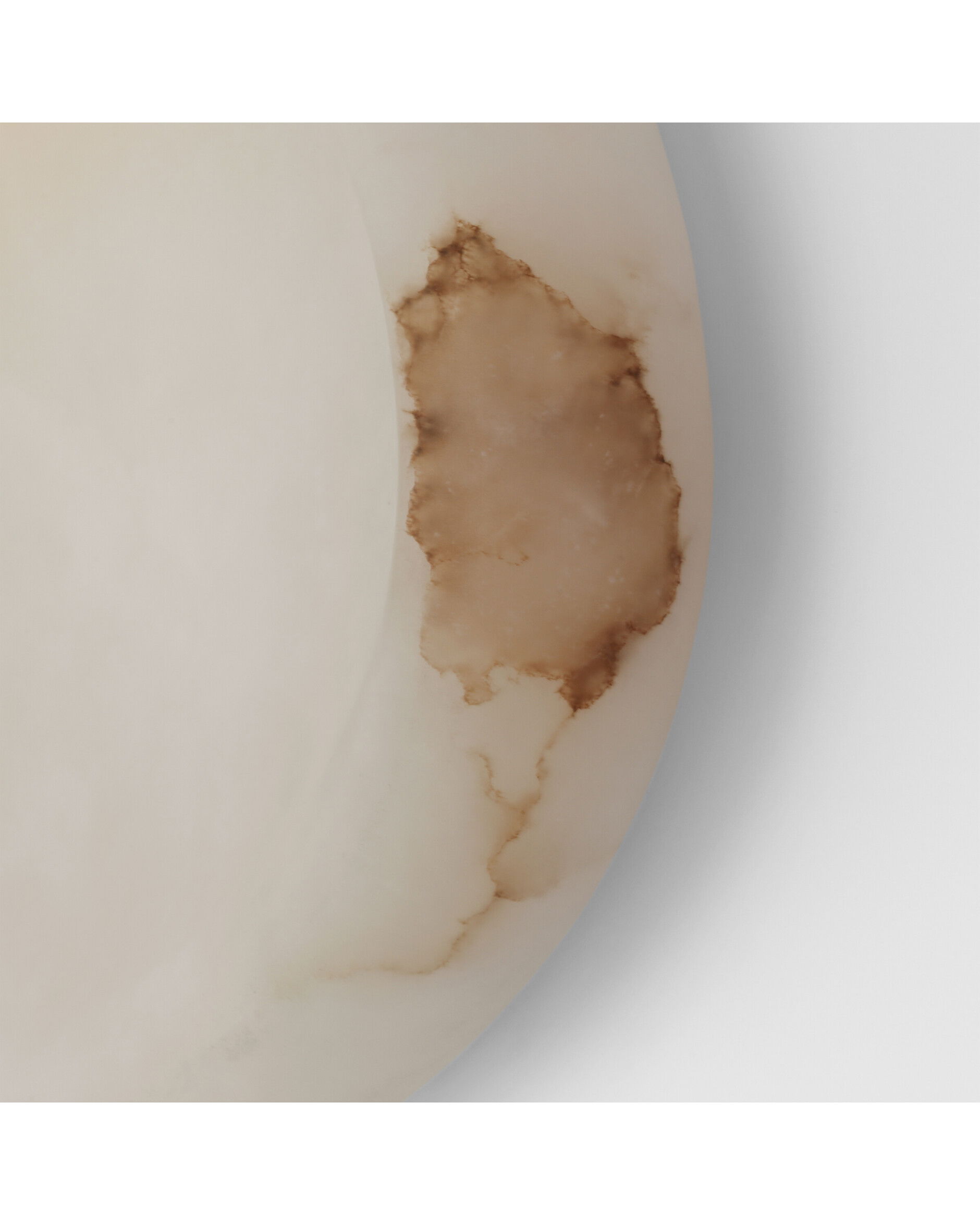 Esculpa 14" vägglampa alabaster