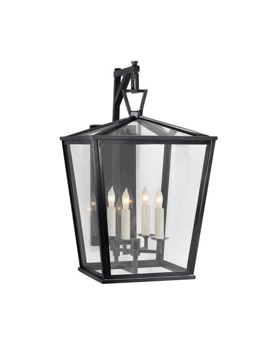 Darlana vägglampa utomhus brons M