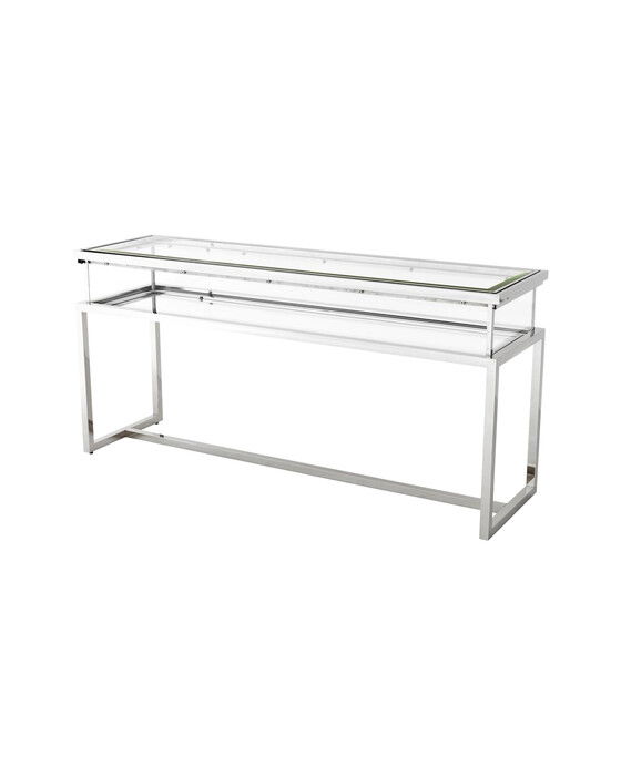Harvey silver console table OUTLET