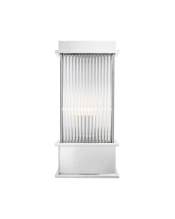 Jeremy Wall Lamp Nickel Finish Outlet