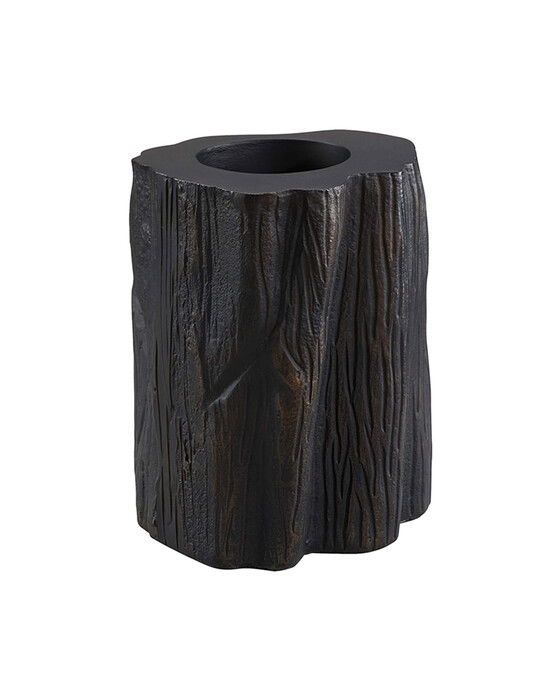 Flame lysholder svart L