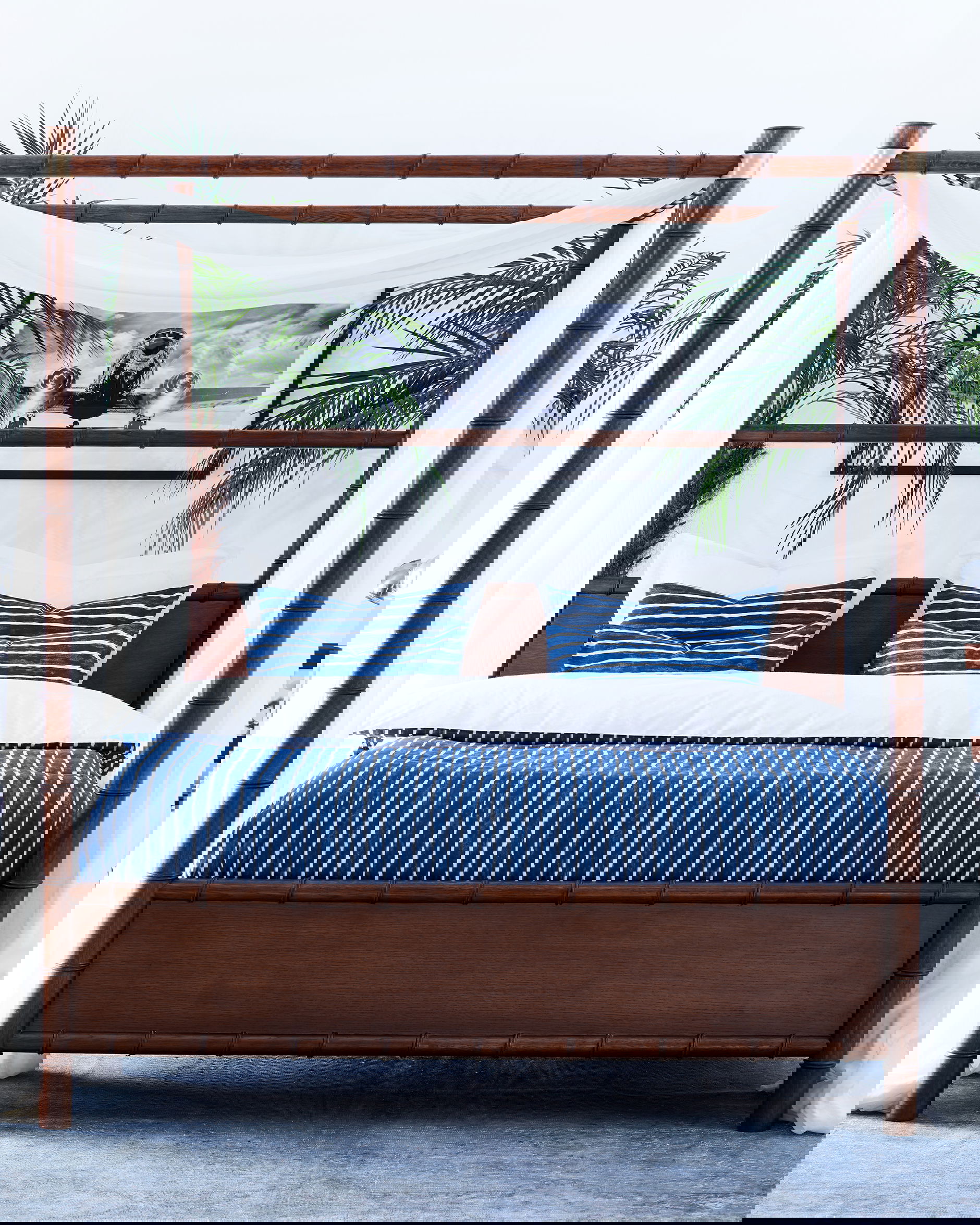 St. Barts himmelsäng bambu