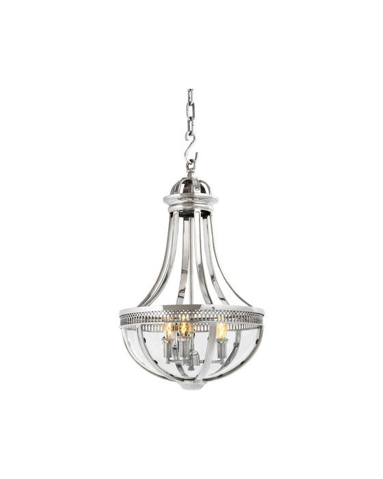 Capitol Hill taklampa nickel