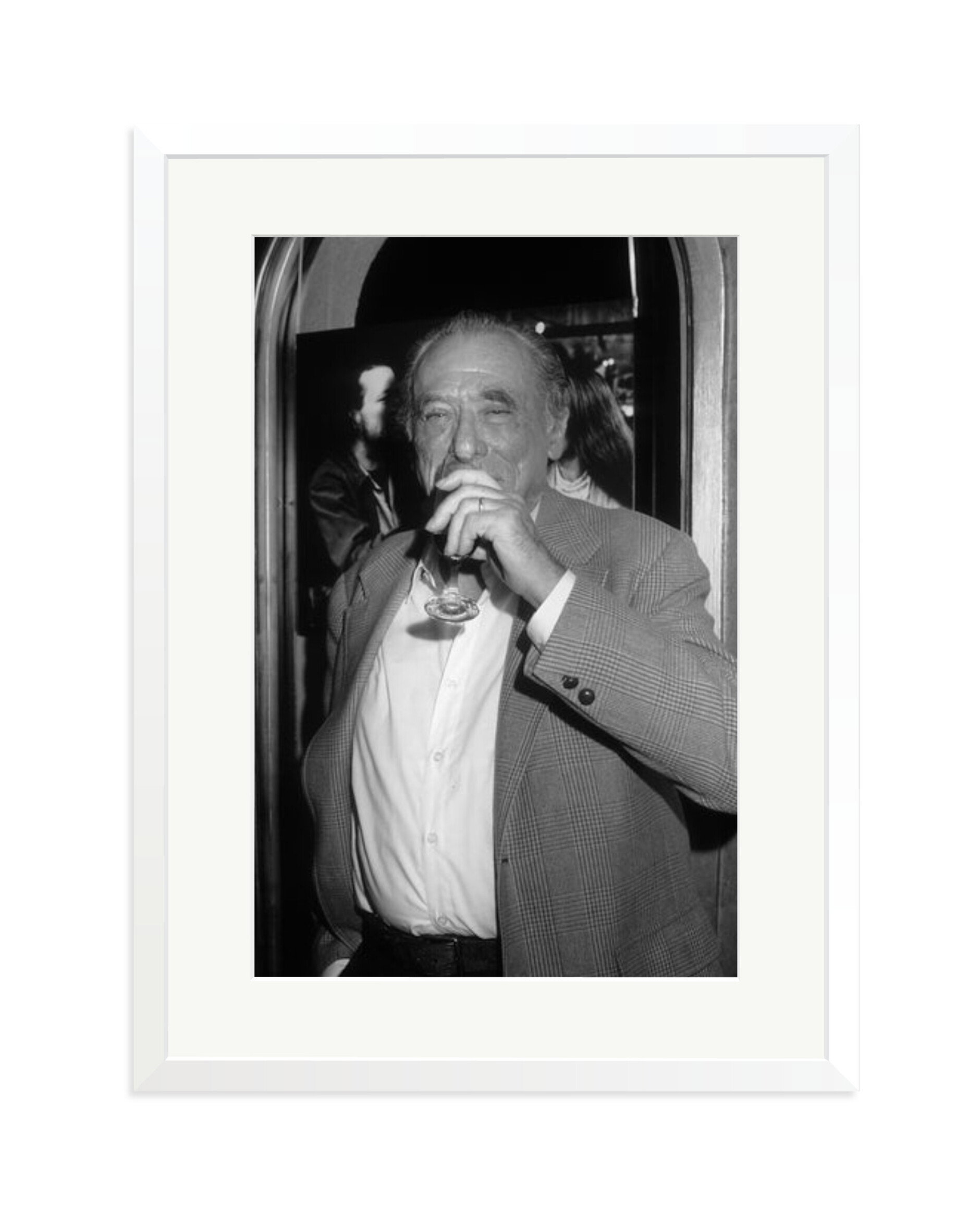 Charles Bukowski Portrait White / XL