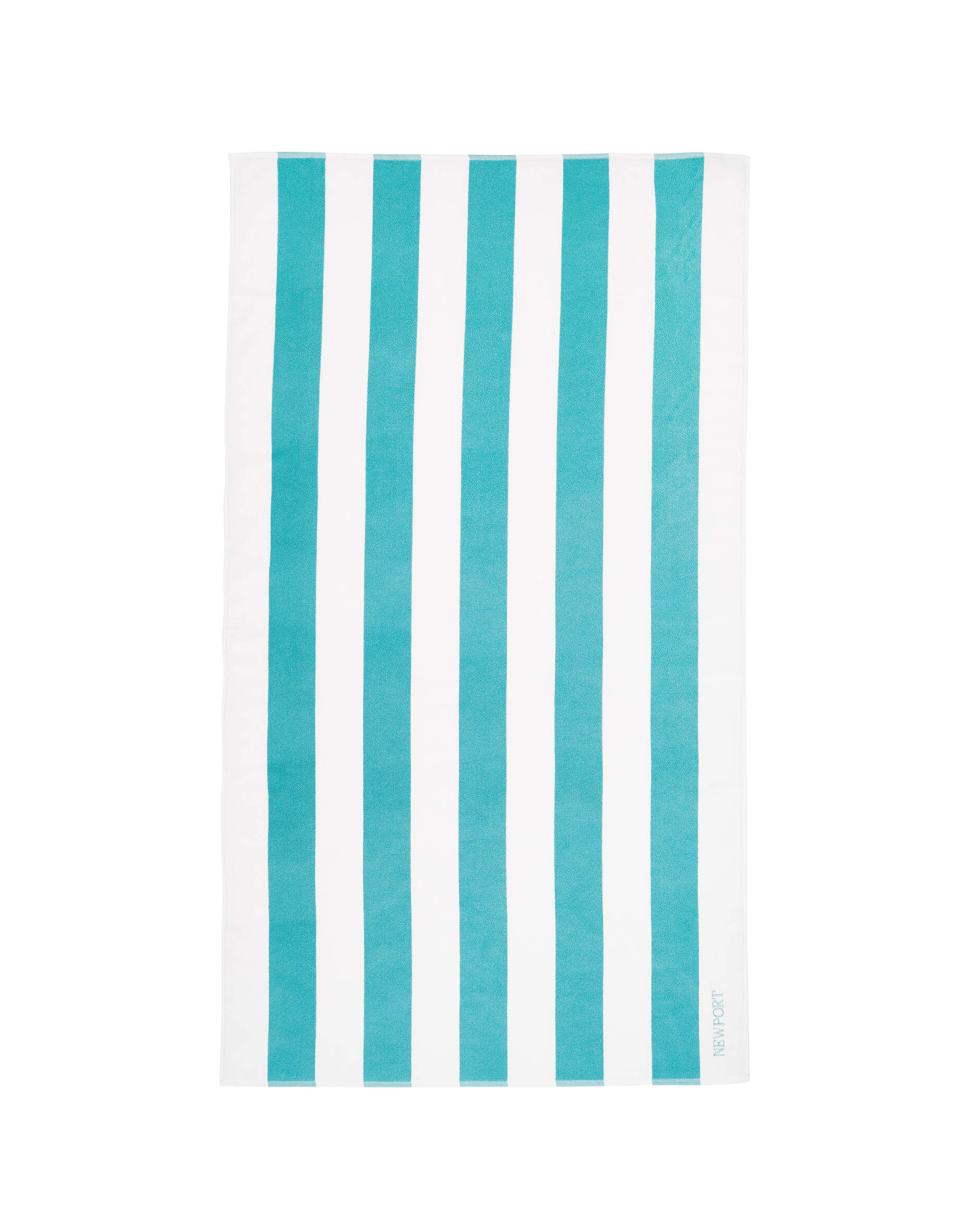 Santorini strandhandduk turquoise/white