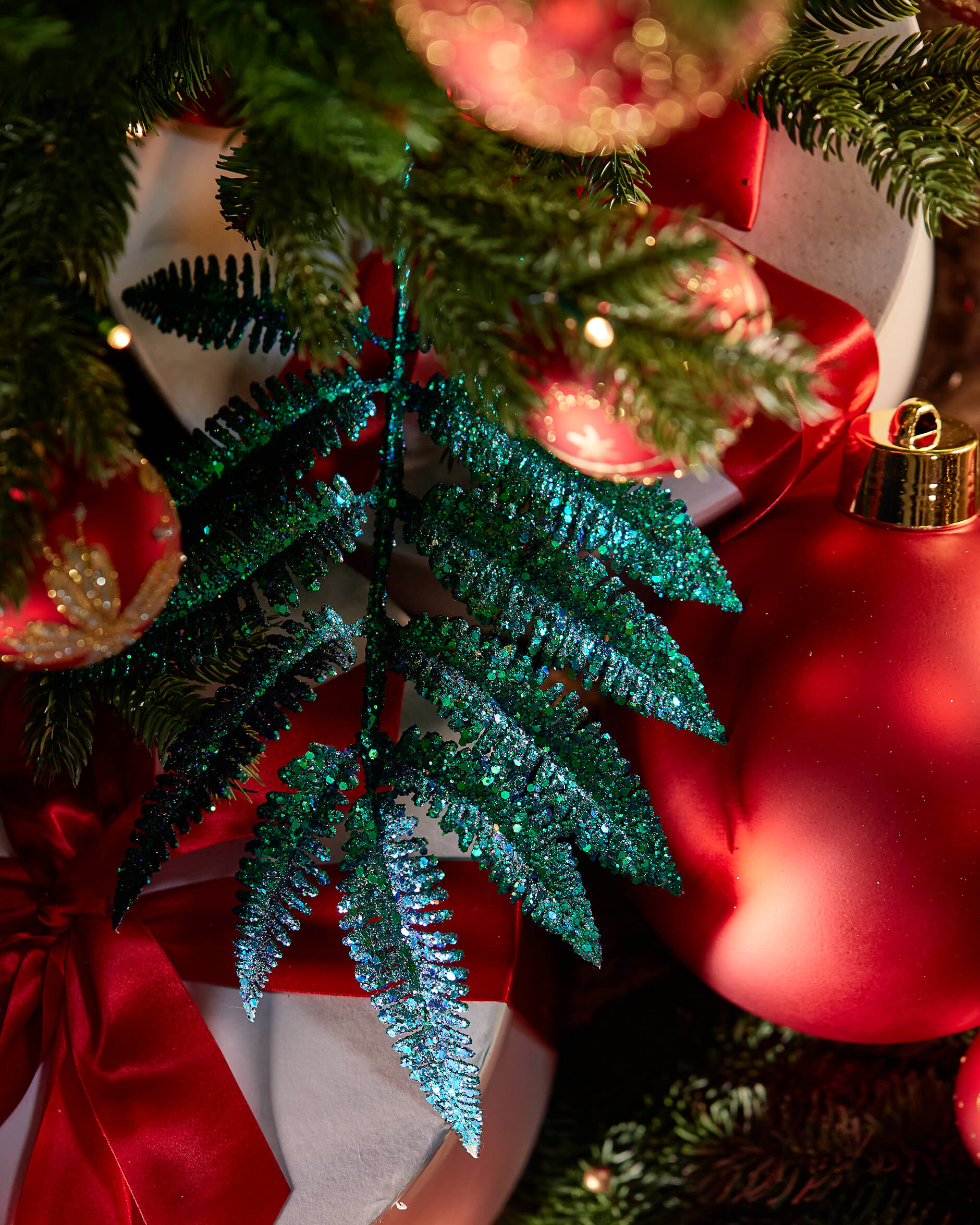 Noemi Branch Christmas Decoration Blue/Green