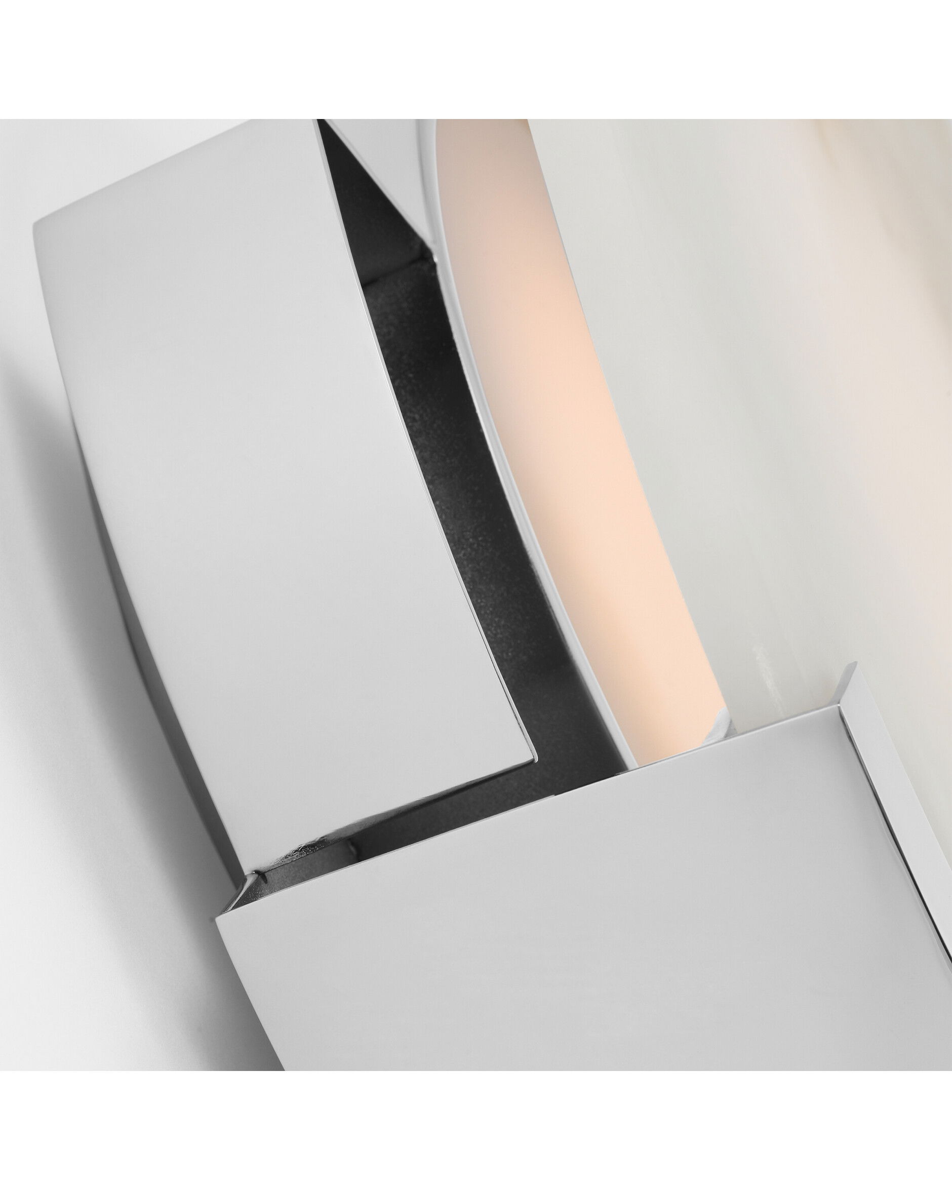 Melange 10" vägglampa nickel